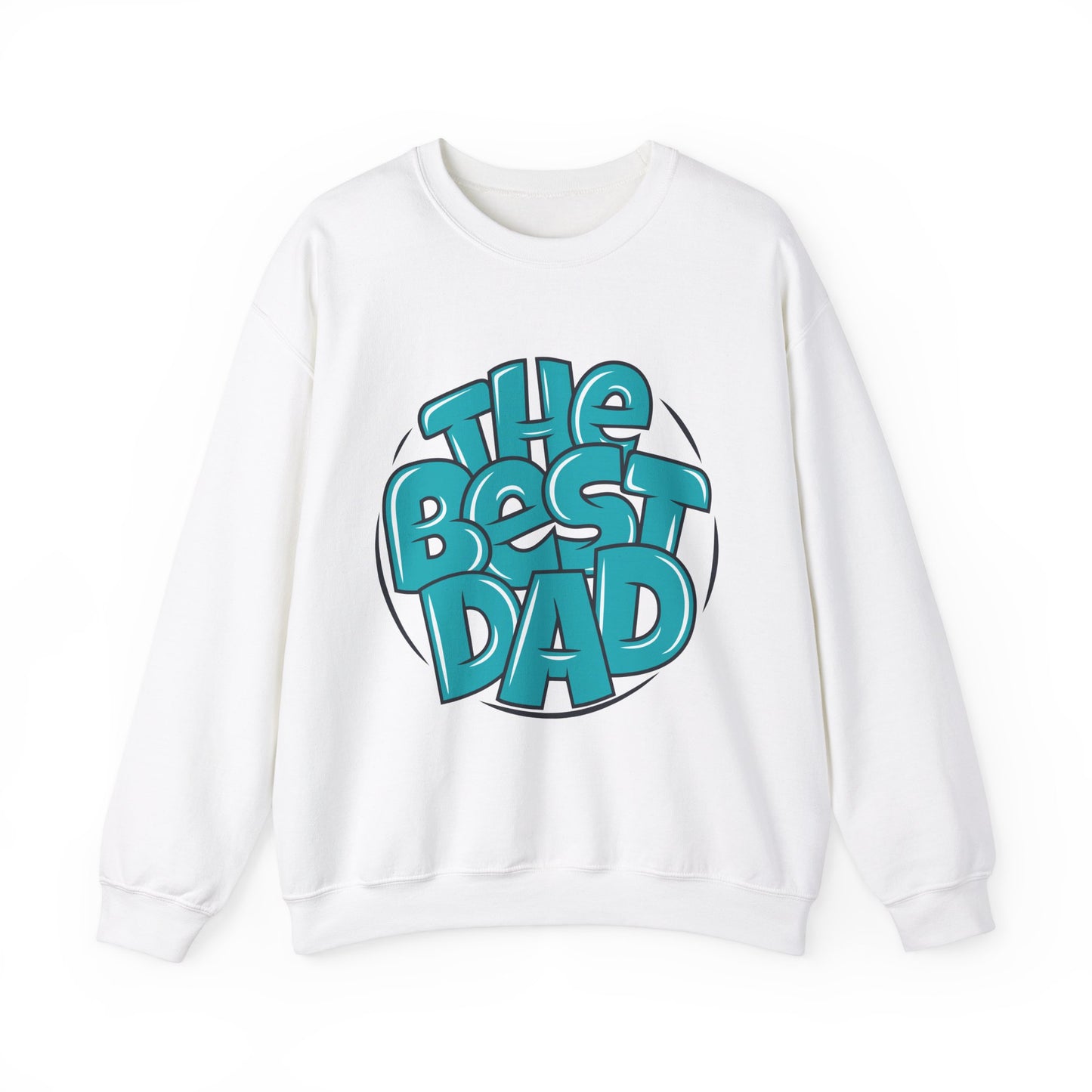 The Best Dad Unisex Heavy Blend™ Crewneck Sweatshirt