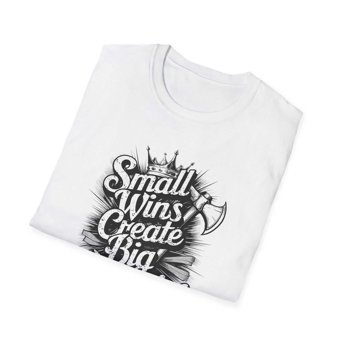 Small Wings Create Big Victories Unisex Softstyle T-Shirt