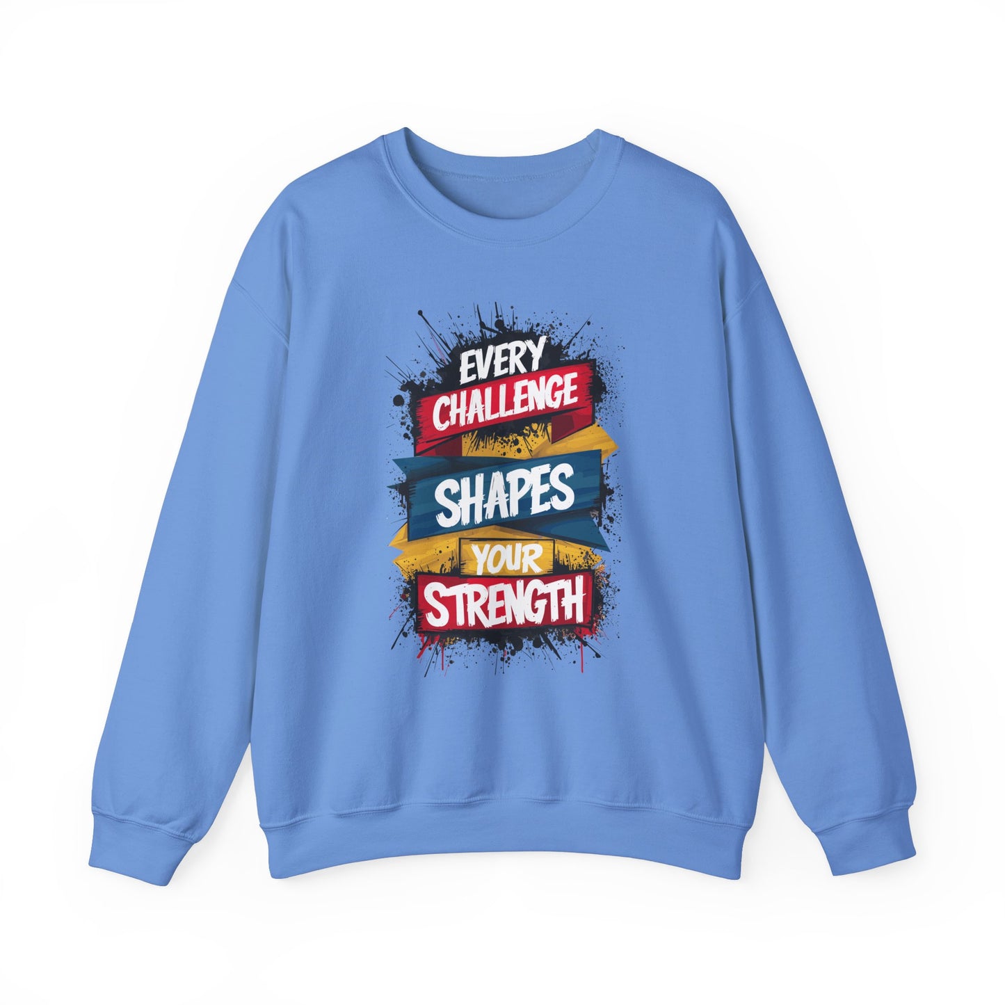 Every Challenge Shapes Your Strength Unisex Heavy Blend™ Crewneck Sweatshirt