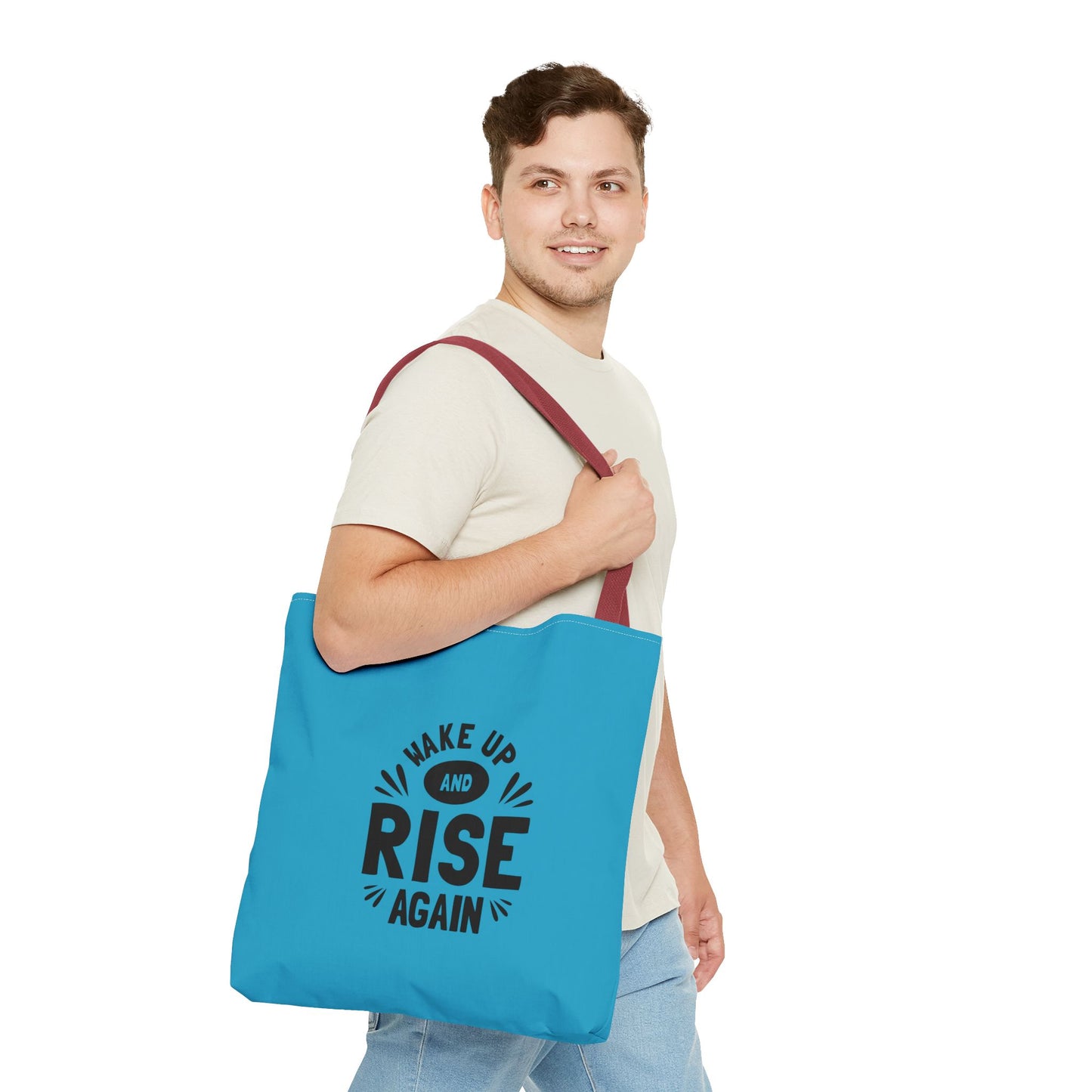 Wake Up And Rise Again Tote Bag (AOP)
