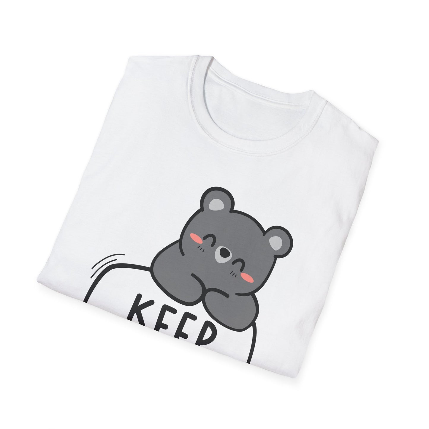keep going Unisex Softstyle T-Shirt