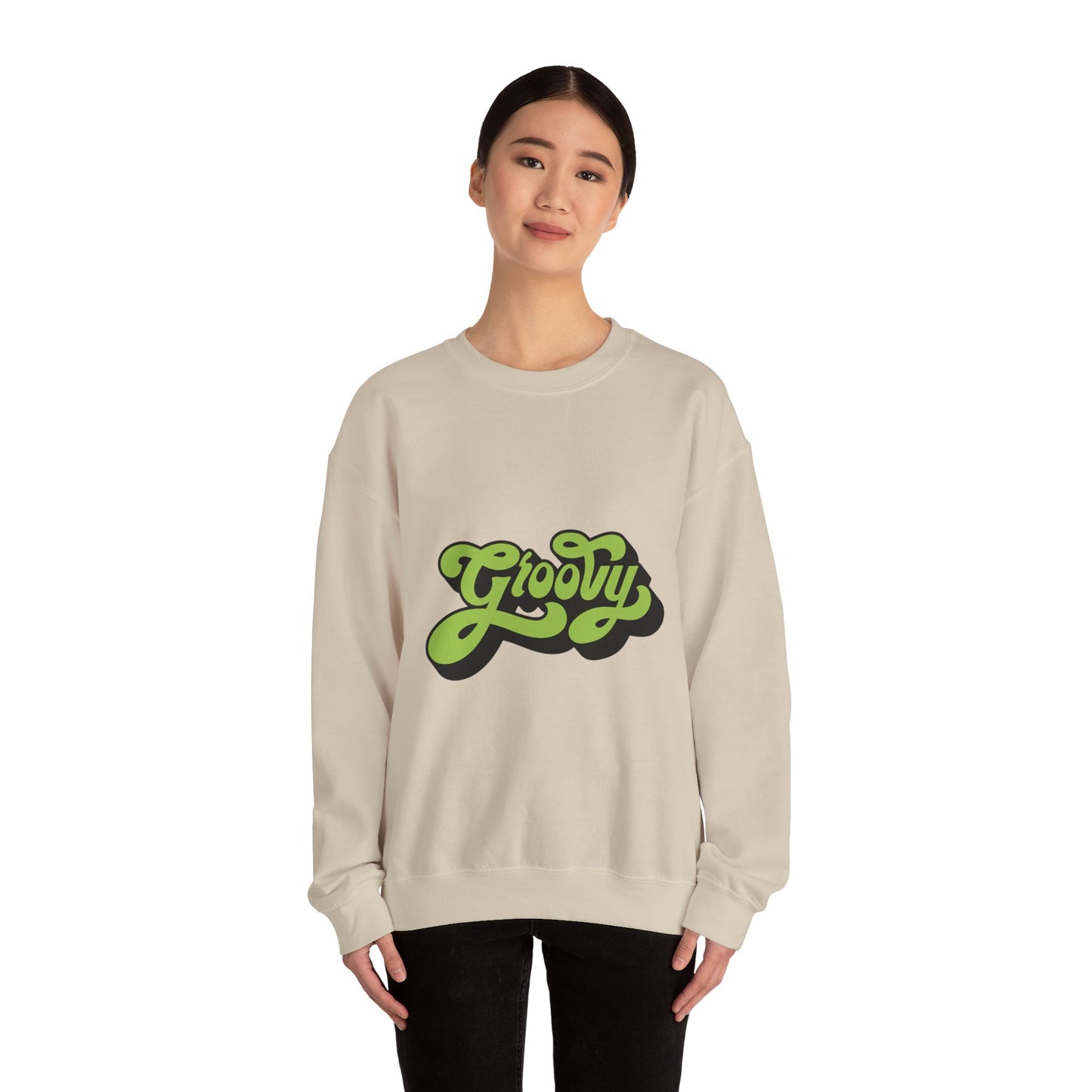 Groovy Unisex Heavy Blend™ Crewneck Sweatshirt