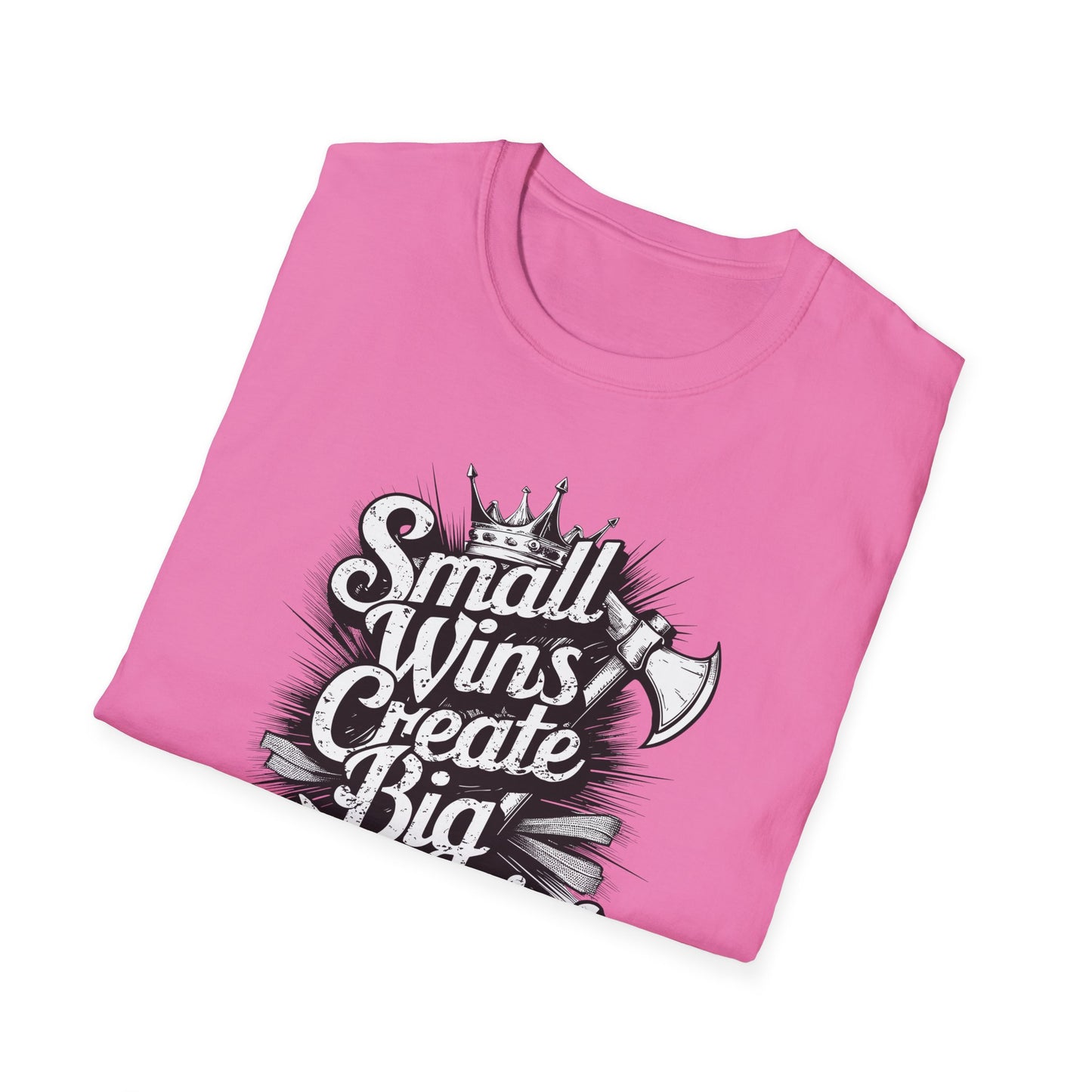 Small Wings Create Big Victories Unisex Softstyle T-Shirt