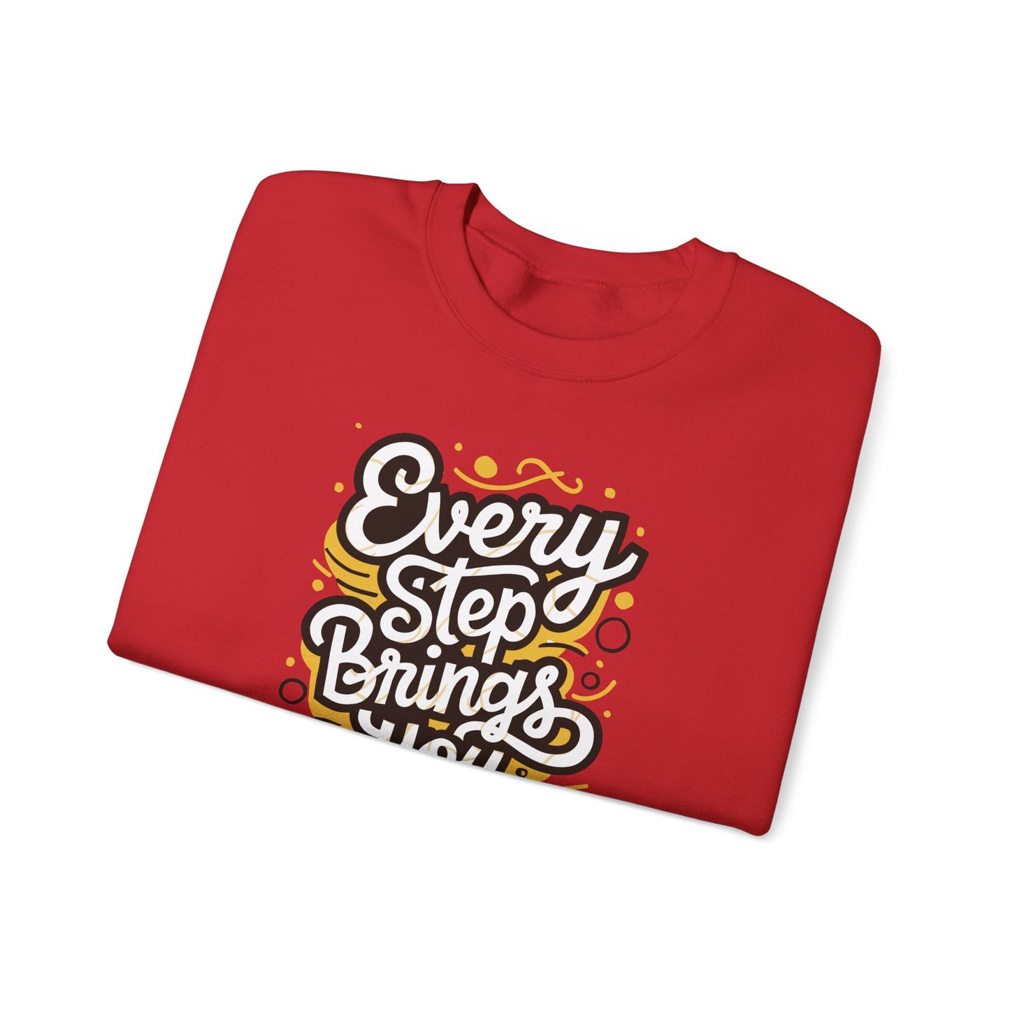 Every Step Brings You Closer Unisex Heavy Blend™ Crewneck Sweatshirt
