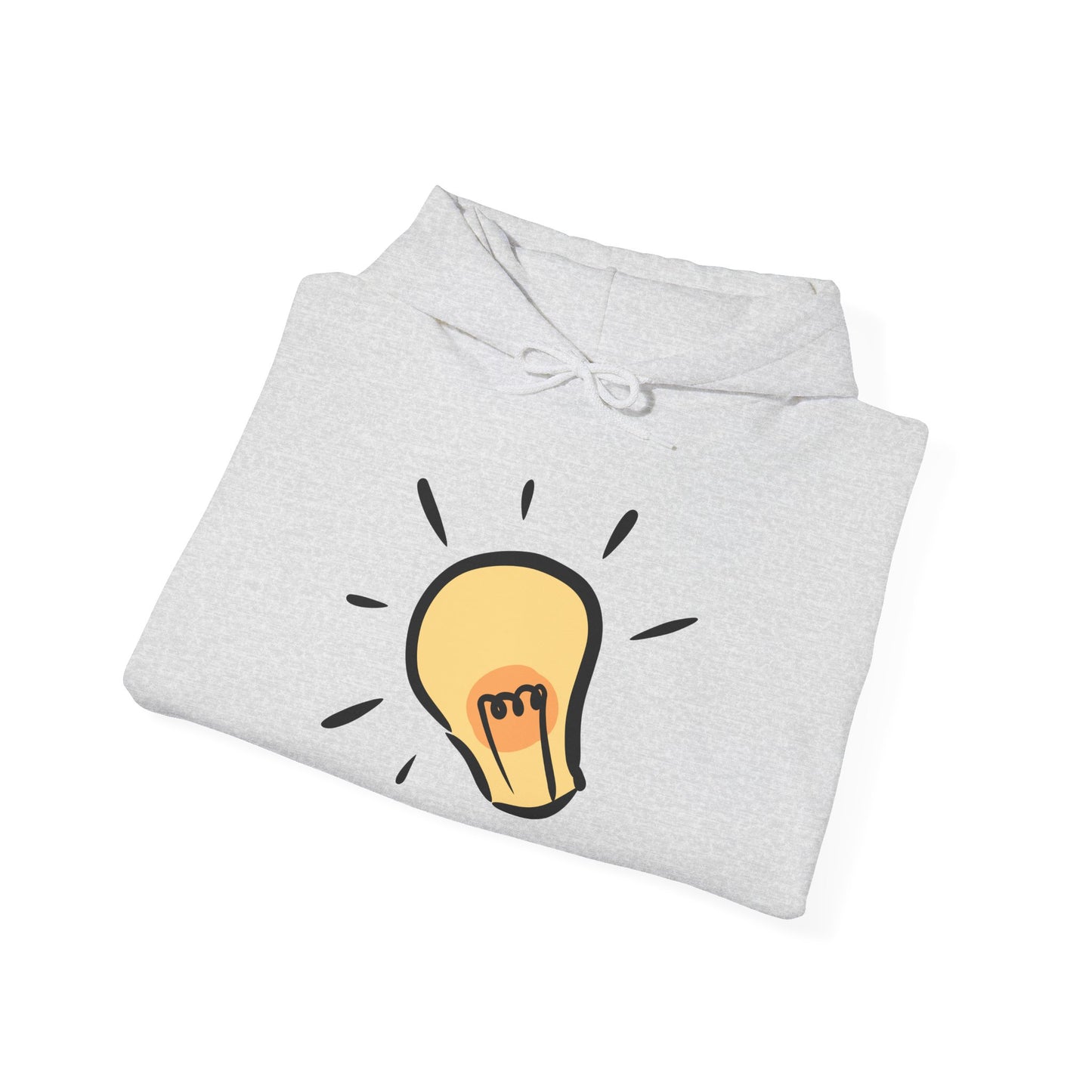 Inspire Idea Bulb Unisex Heavy Blend™ Hooded Sweatshirt