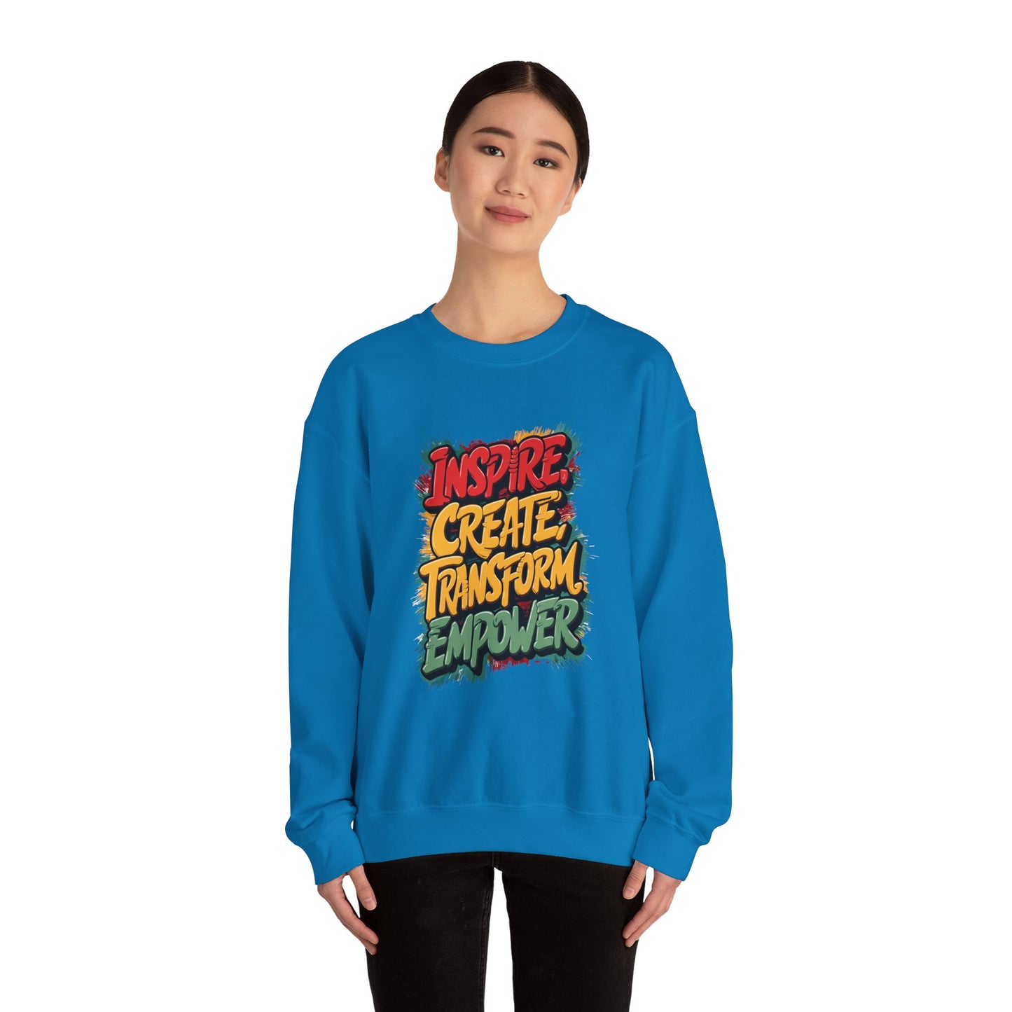 Believe In Your Power Unisex Heavy Blend™ Crewneck Sweatshirt