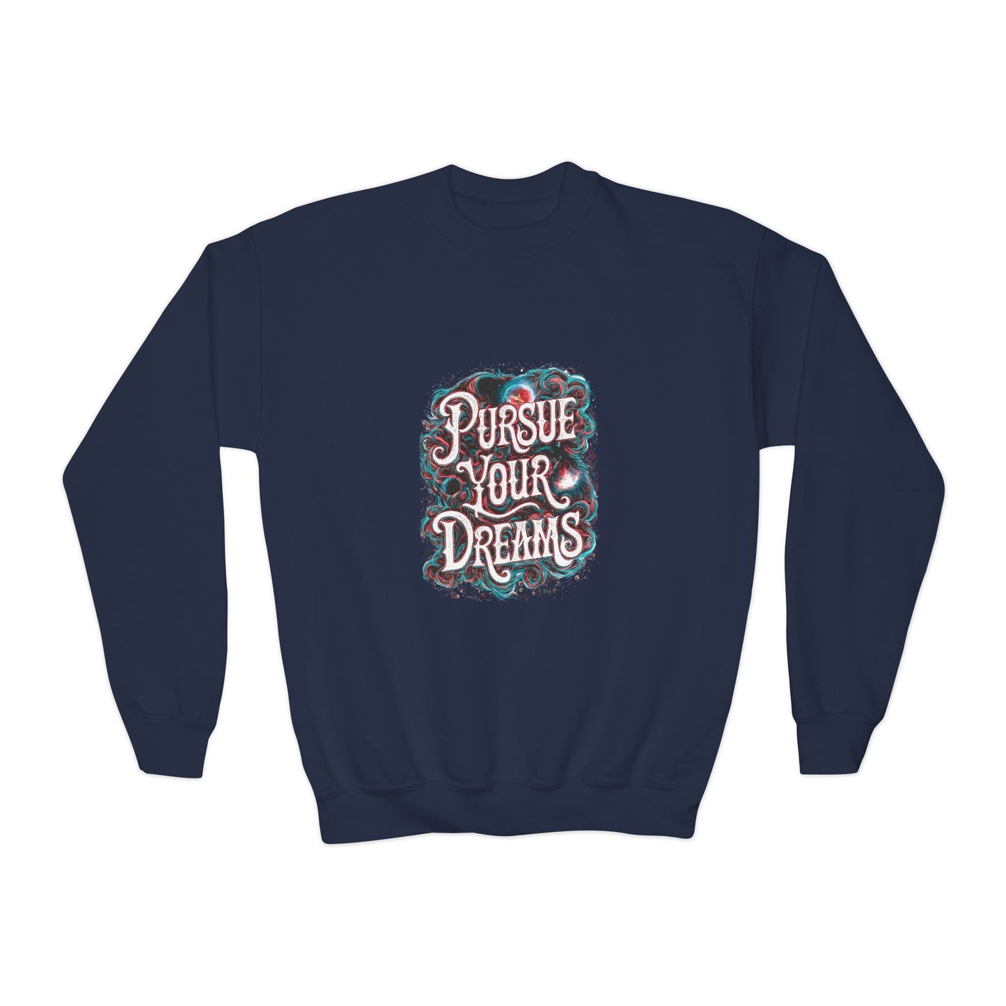 Pursue Your Dreams Youth Crewneck Sweatshirt