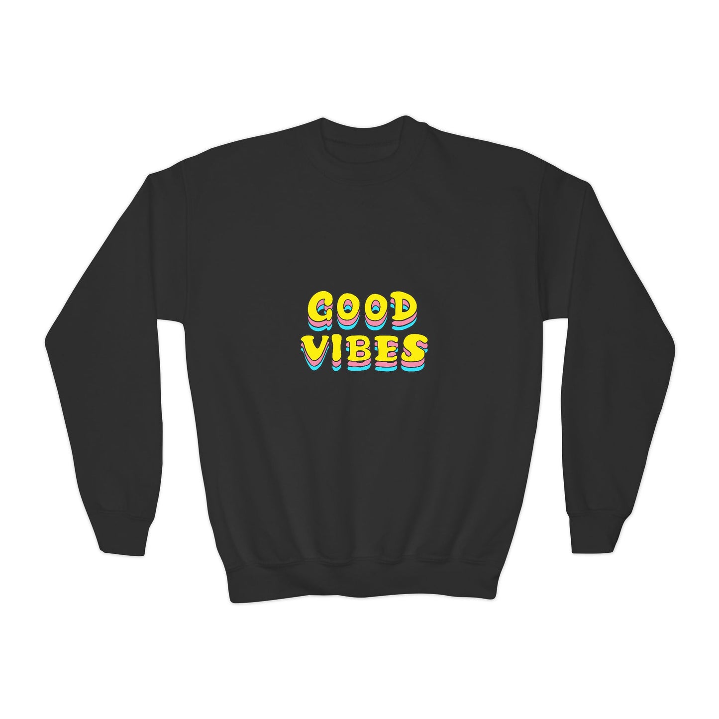 Good Vibes Youth Crewneck Sweatshirt