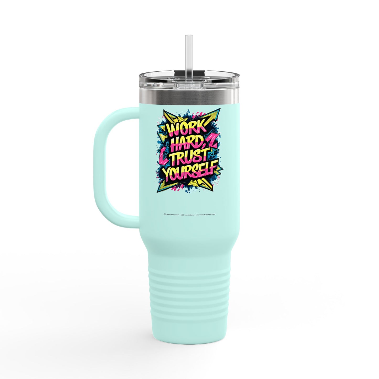 Insulated Travel Mug, 40oz