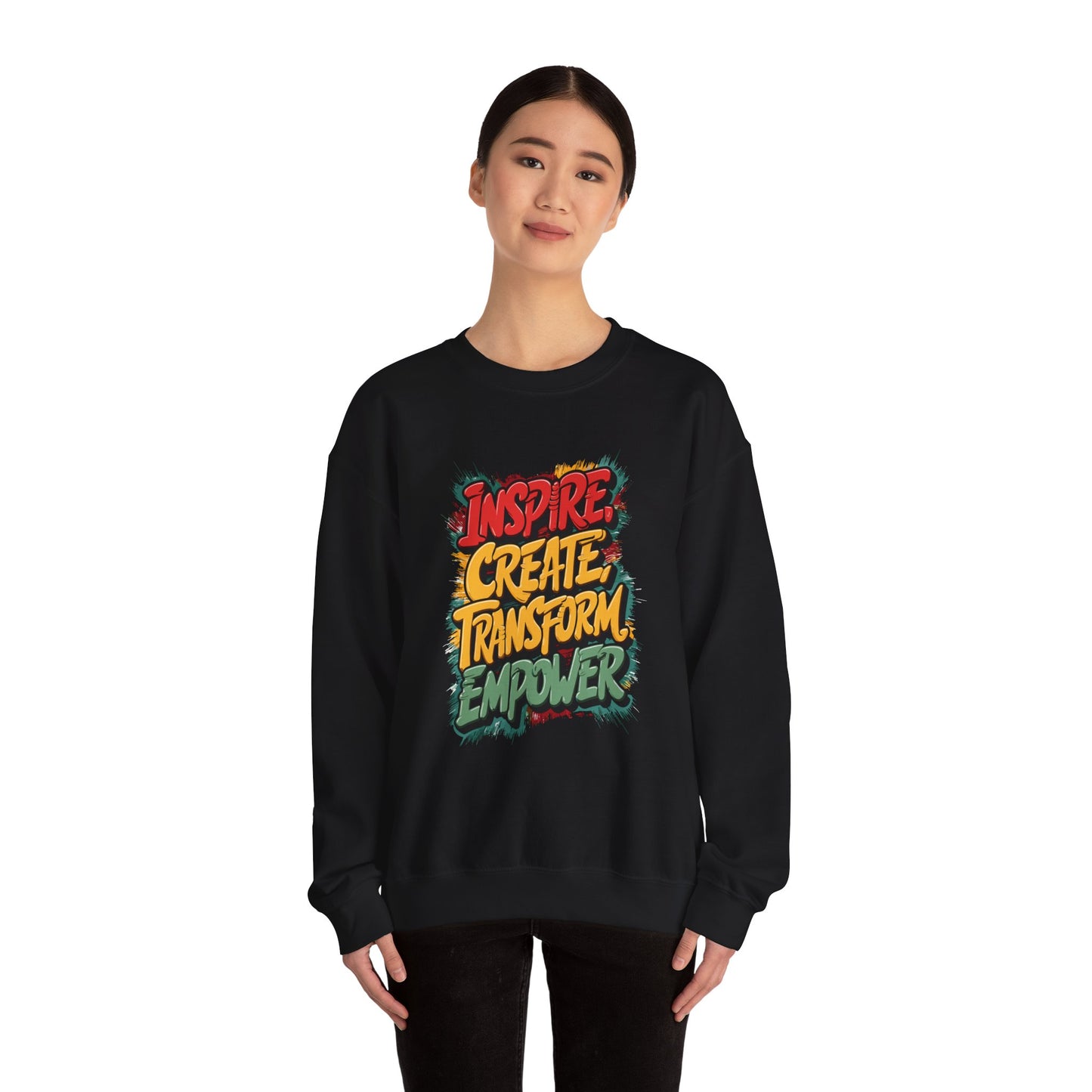 Believe In Your Power Unisex Heavy Blend™ Crewneck Sweatshirt