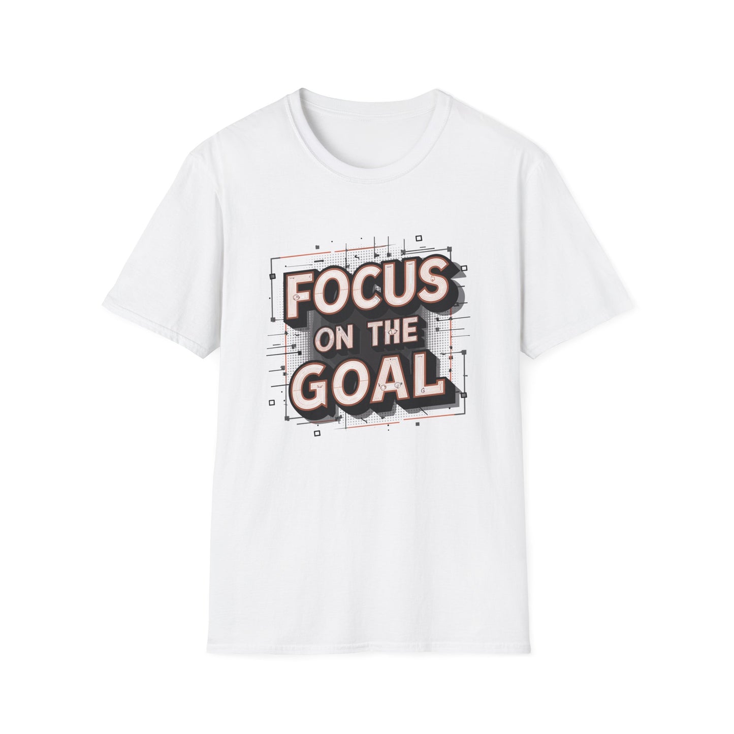 Focus On The Goal Unisex Softstyle T-Shirt