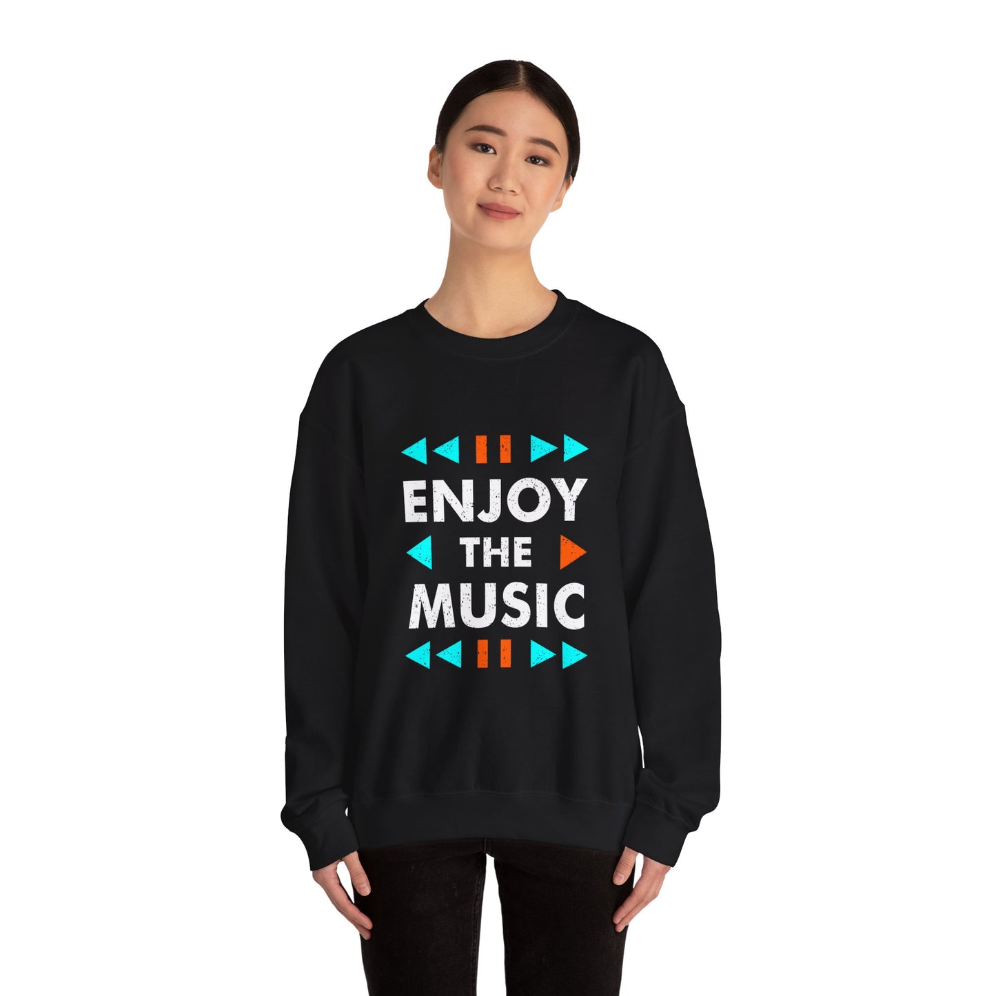 Enjoy The Music Unisex Heavy Blend™ Crewneck Sweatshirt