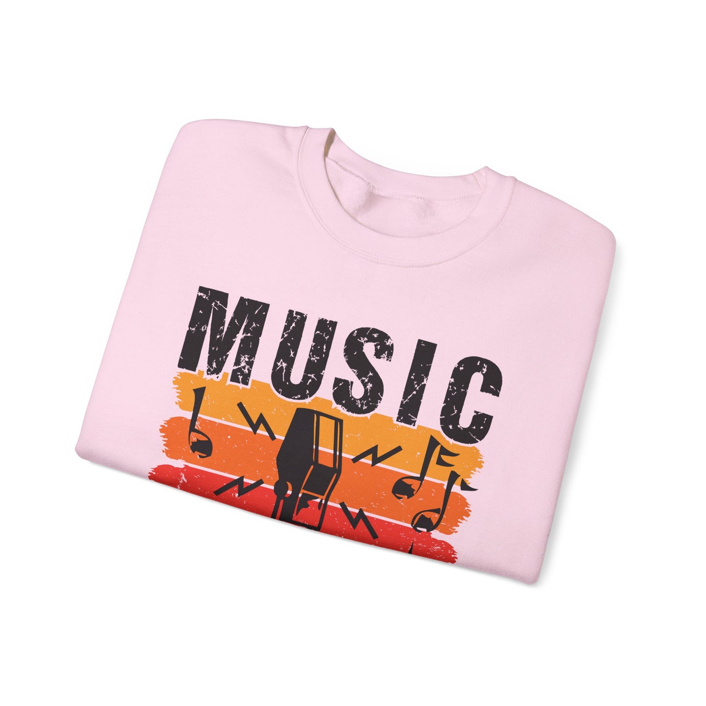 Music Can Change The World Unisex Heavy Blend™ Crewneck Sweatshirt