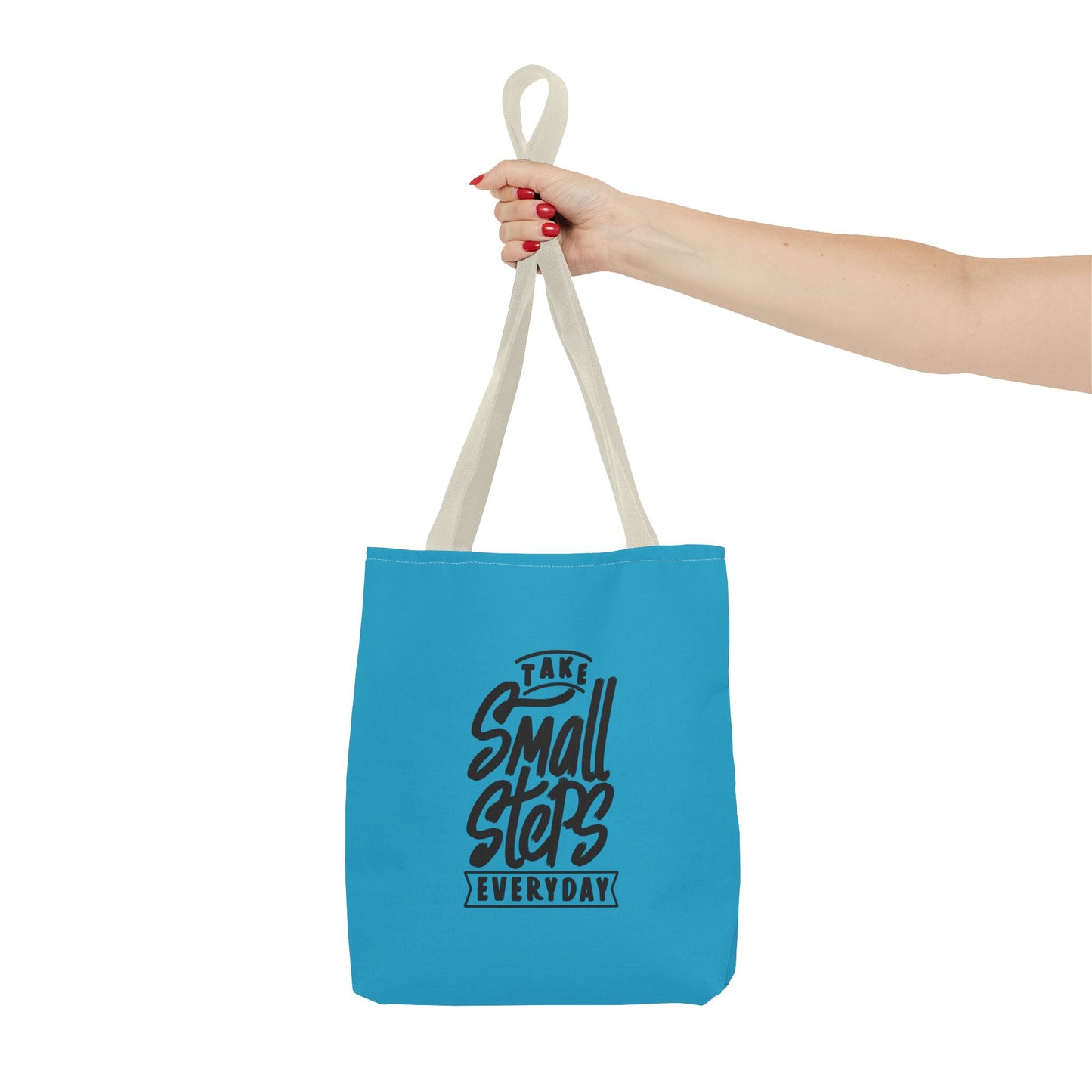 Take Small Steps Everyday Tote Bag (AOP)
