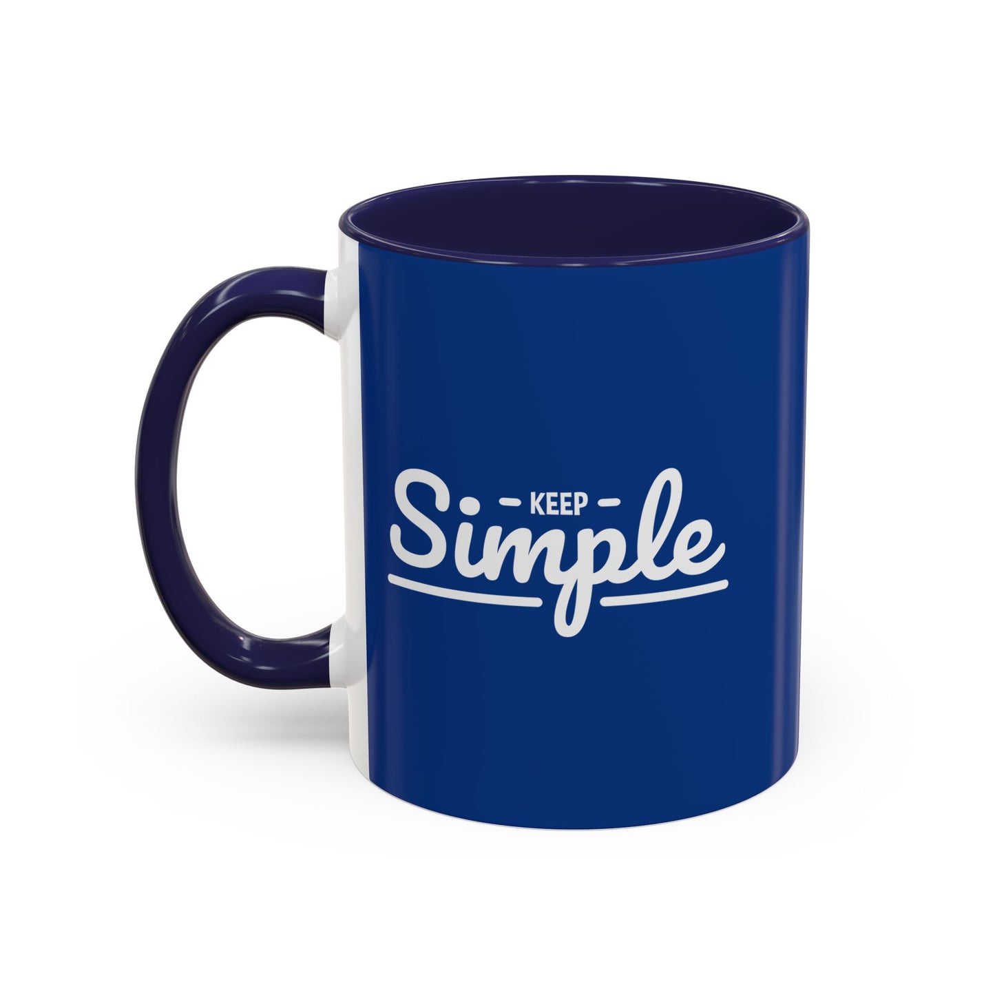 Keep Simple Accent Coffee Mug (11, 15oz)