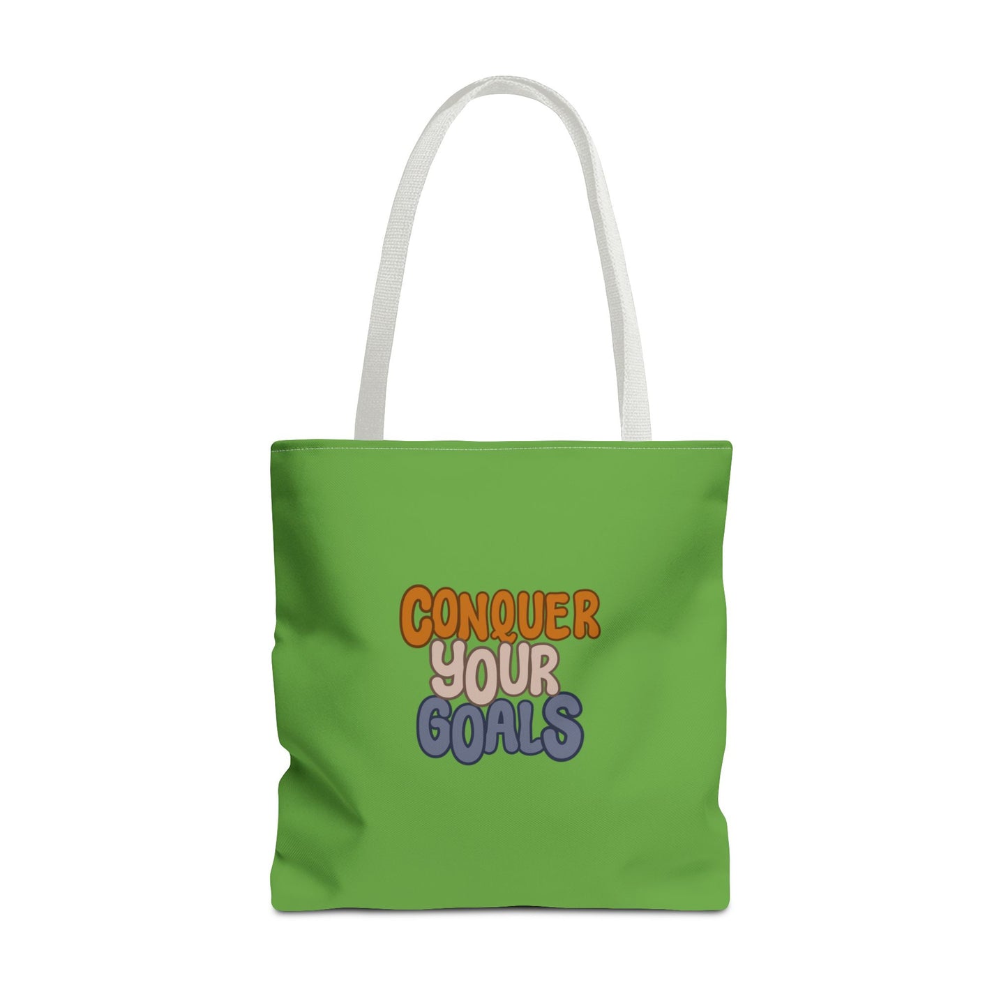 Conquer Your Goals Tote Bag (AOP)