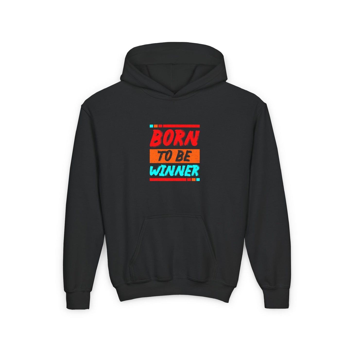 Born To Be Winner Youth Heavy Blend Hooded Sweatshirt