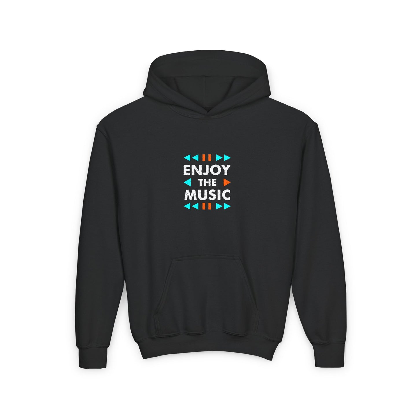 Enjoy The Music Youth Heavy Blend Hooded Sweatshirt