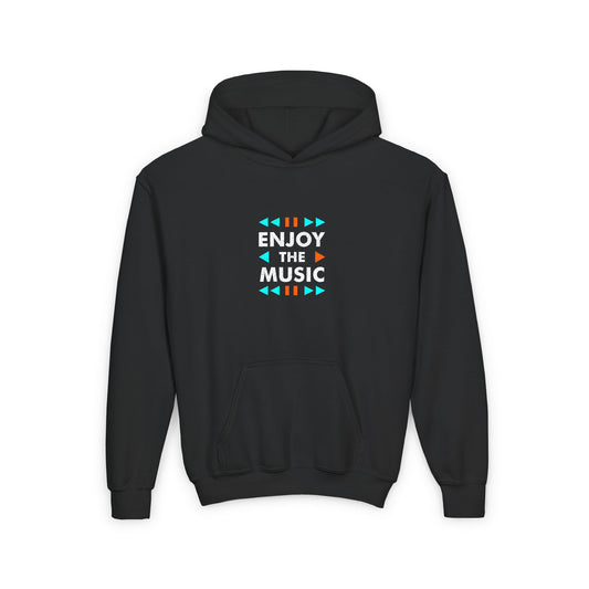 Enjoy The Music Youth Heavy Blend Hooded Sweatshirt