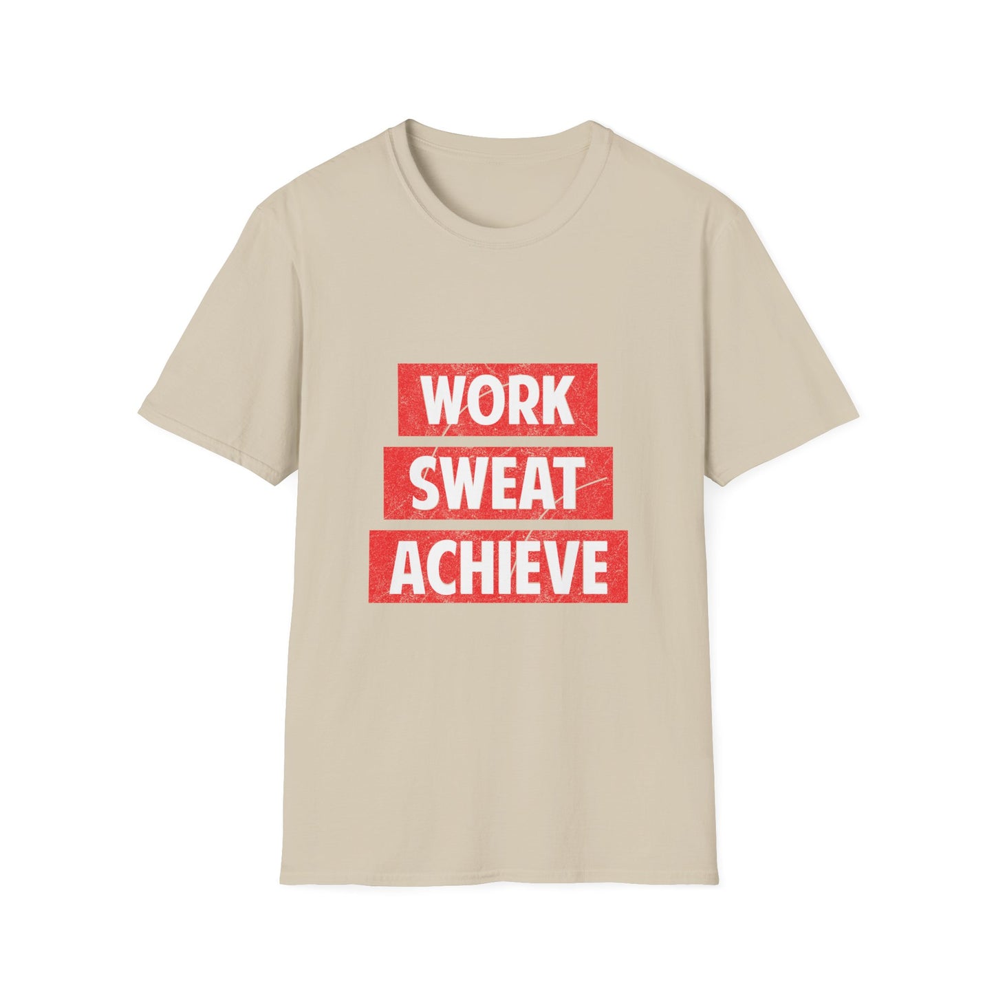 Work Sweat Achieve Unisex Softstyle T-Shirt