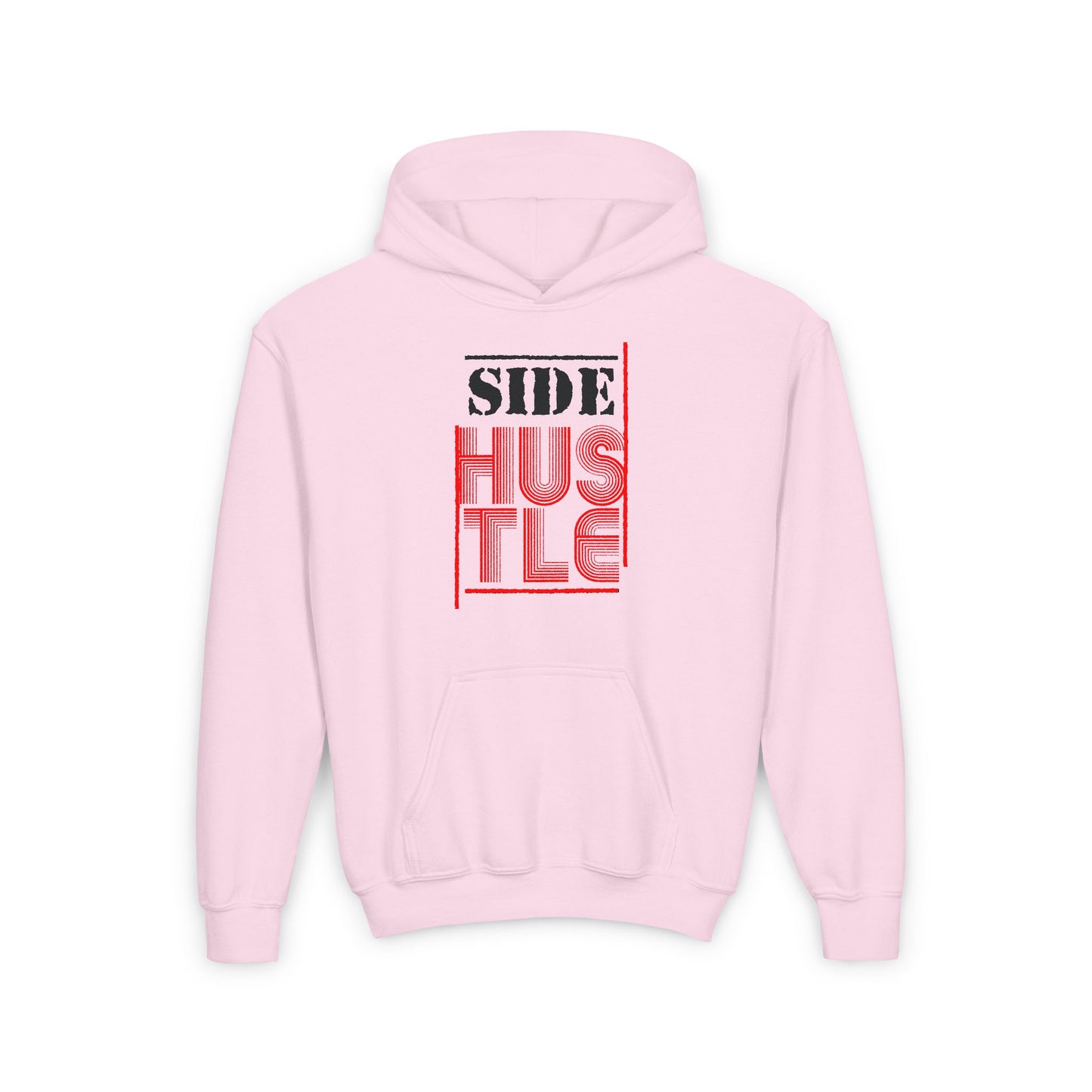 Side Hustle Youth Heavy Blend Hooded Sweatshirt