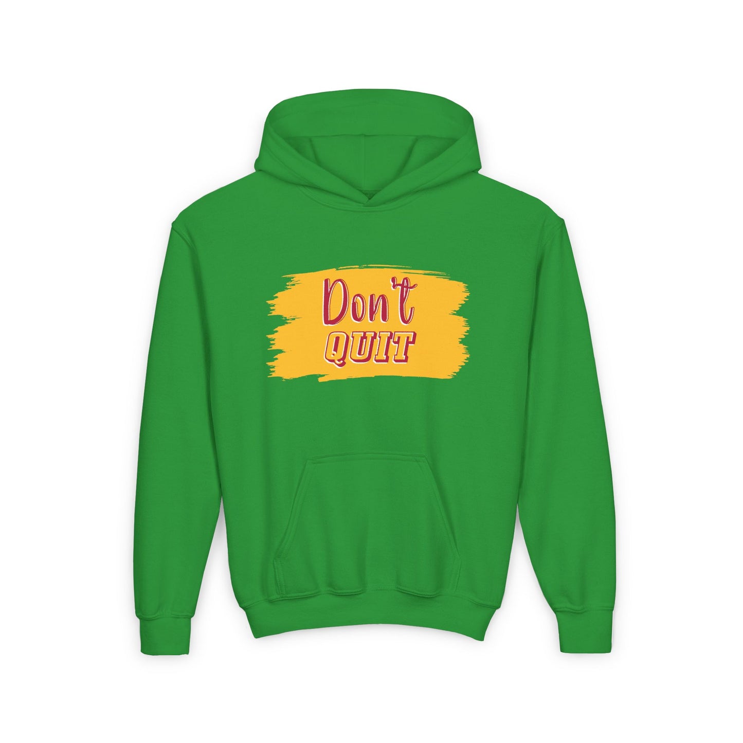 Don't Quit Youth Heavy Blend Hooded Sweatshirt