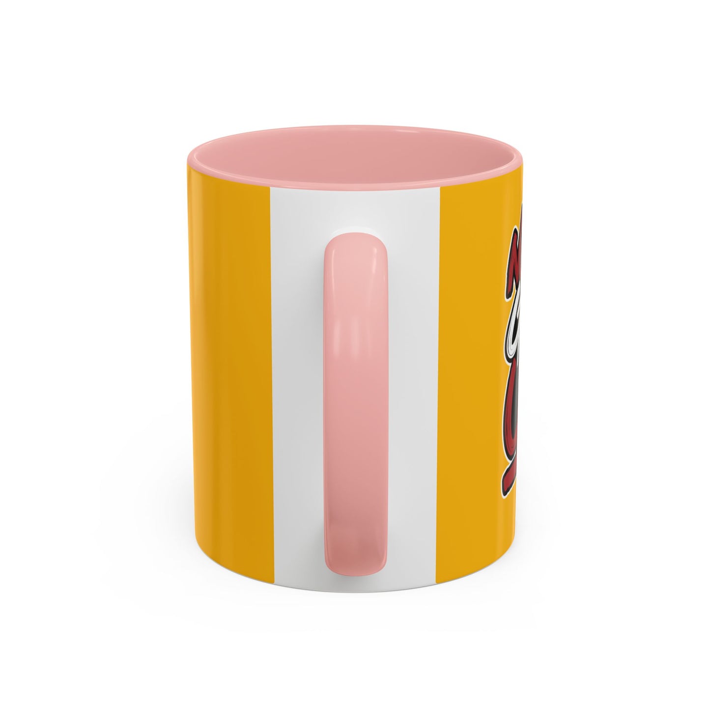 Never Give Up Accent Coffee Mug (11, 15oz)