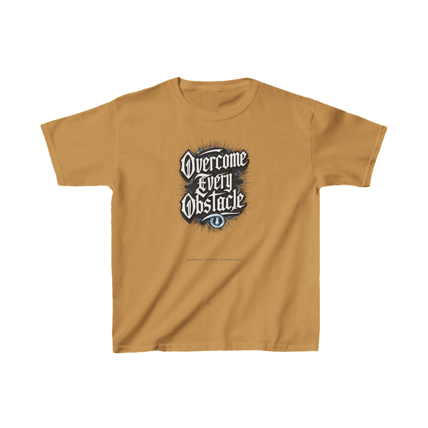 Overcome Every Obstacle Kids Heavy Cotton™ Tee