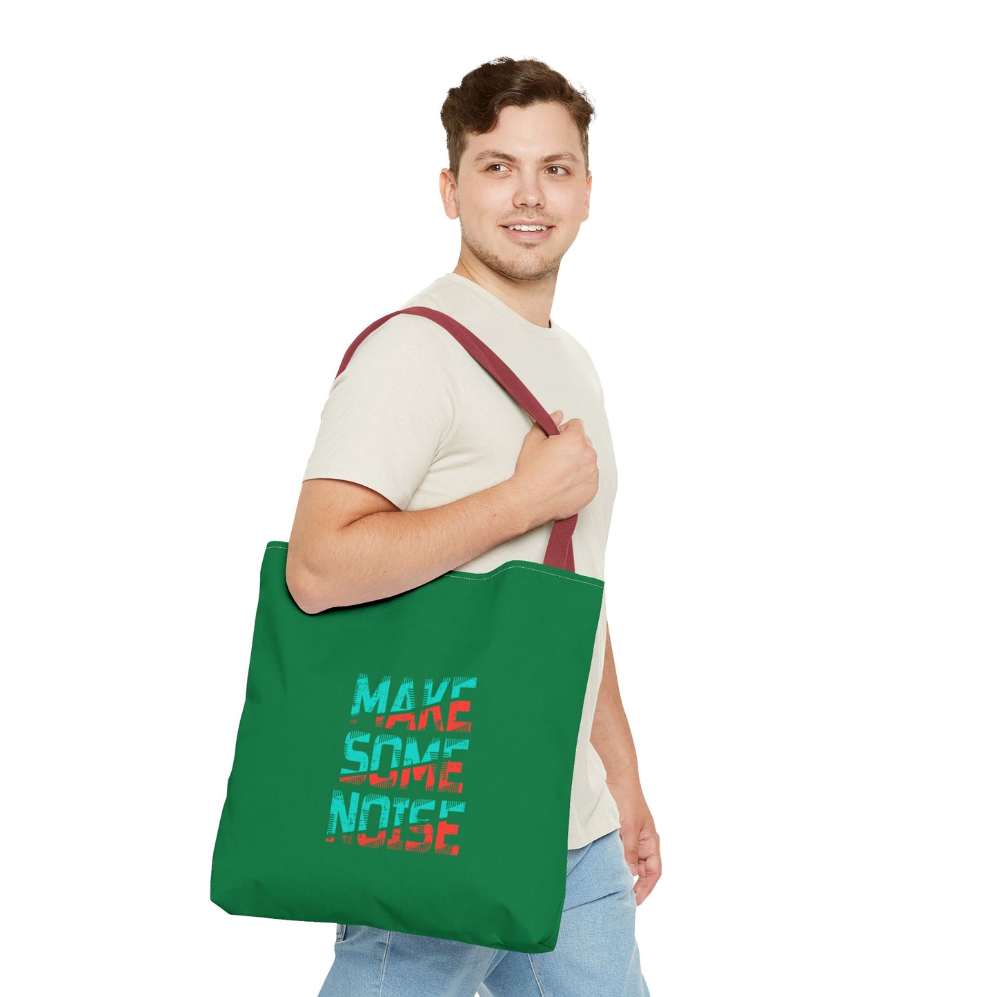 Make Some Noise Tote Bag (AOP)