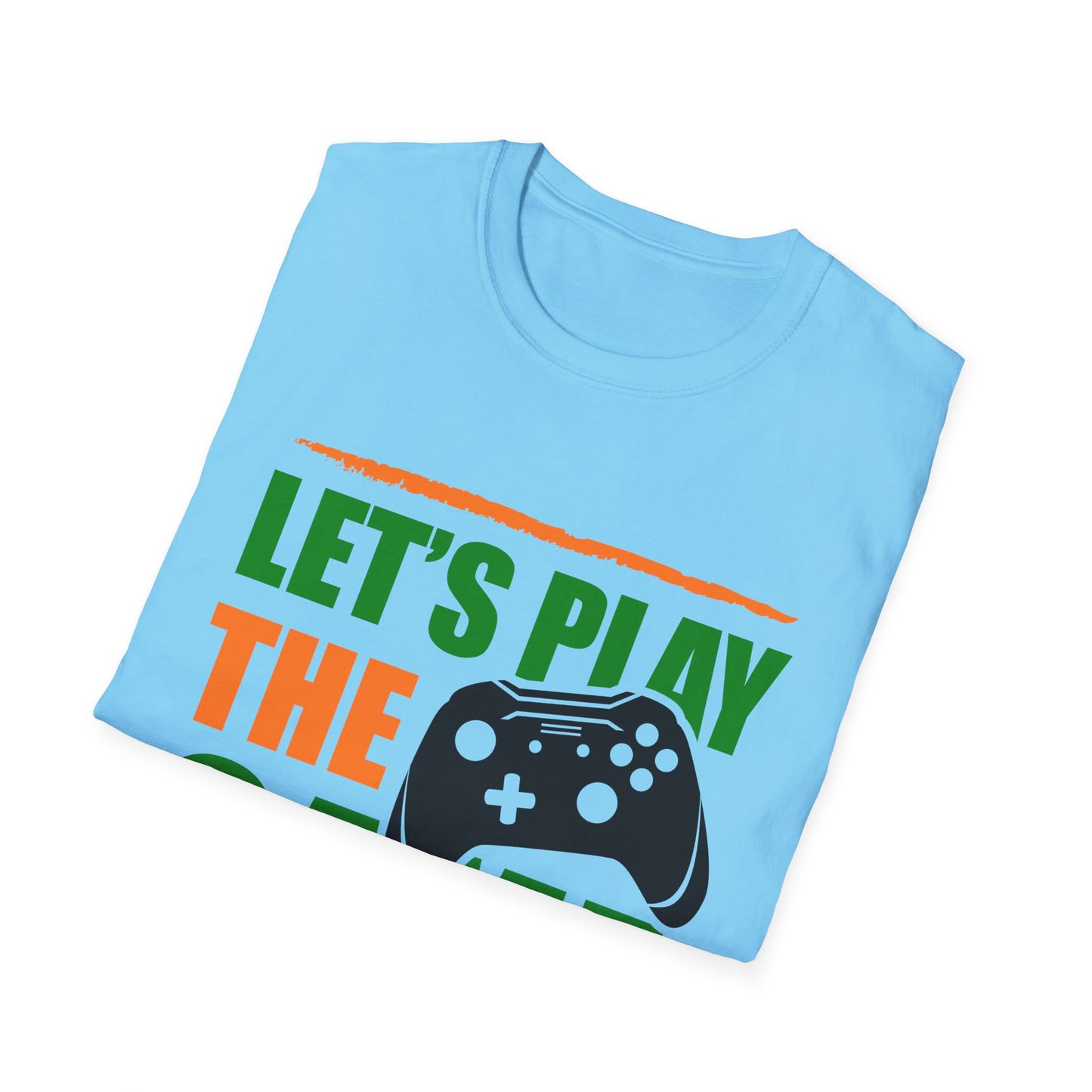 Let's Play The Game Unisex Softstyle T-Shirt