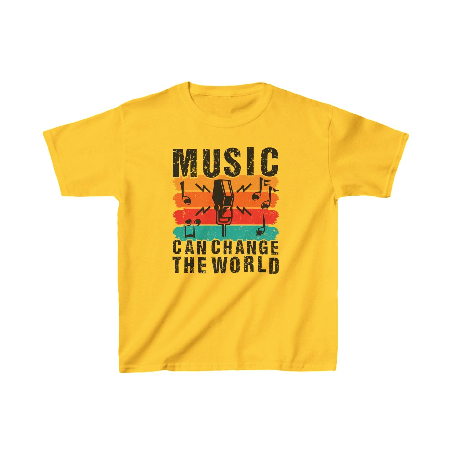 Music Can Change The World Kids Heavy Cotton™ Tee