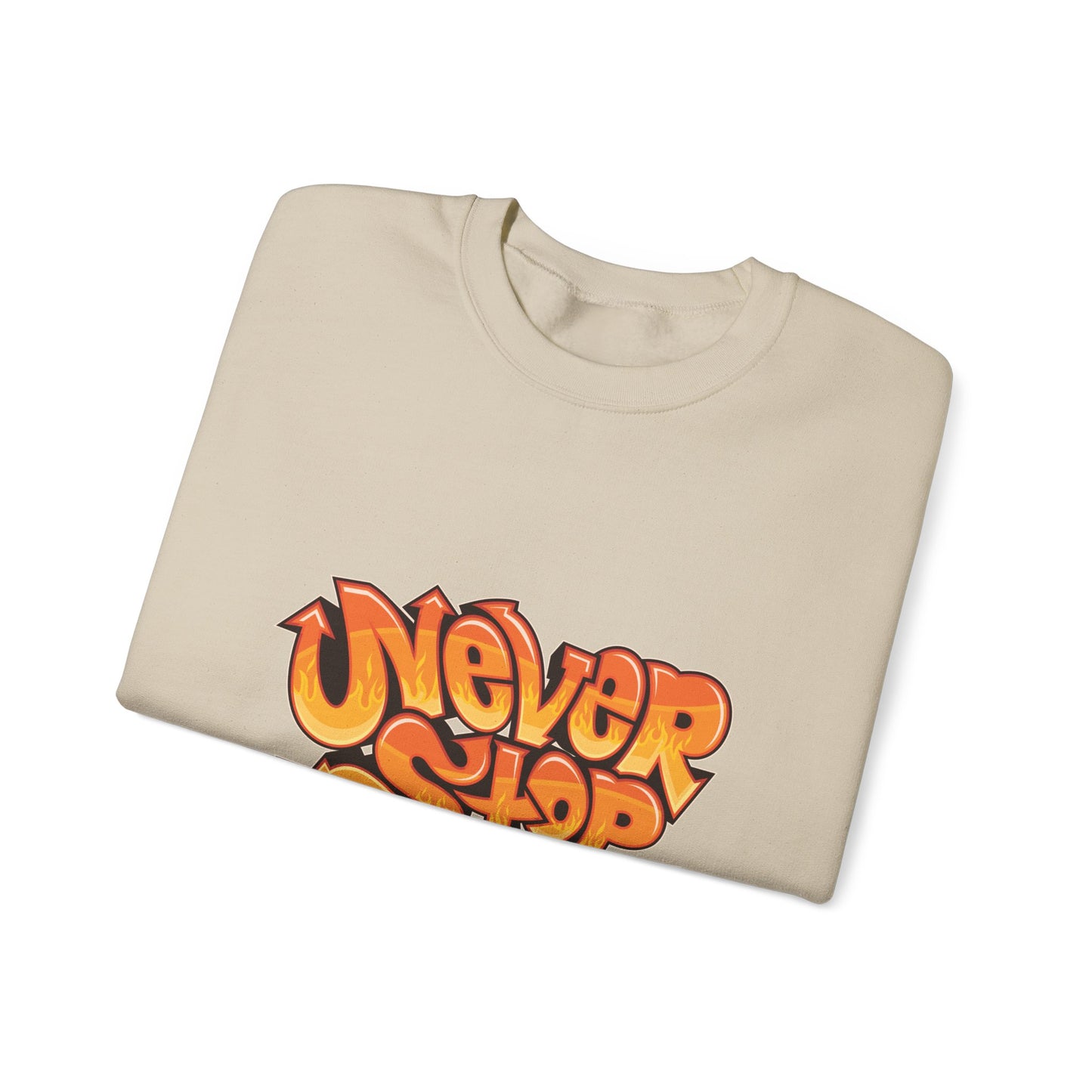 Never Stop Dreaming Unisex Heavy Blend™ Crewneck Sweatshirt