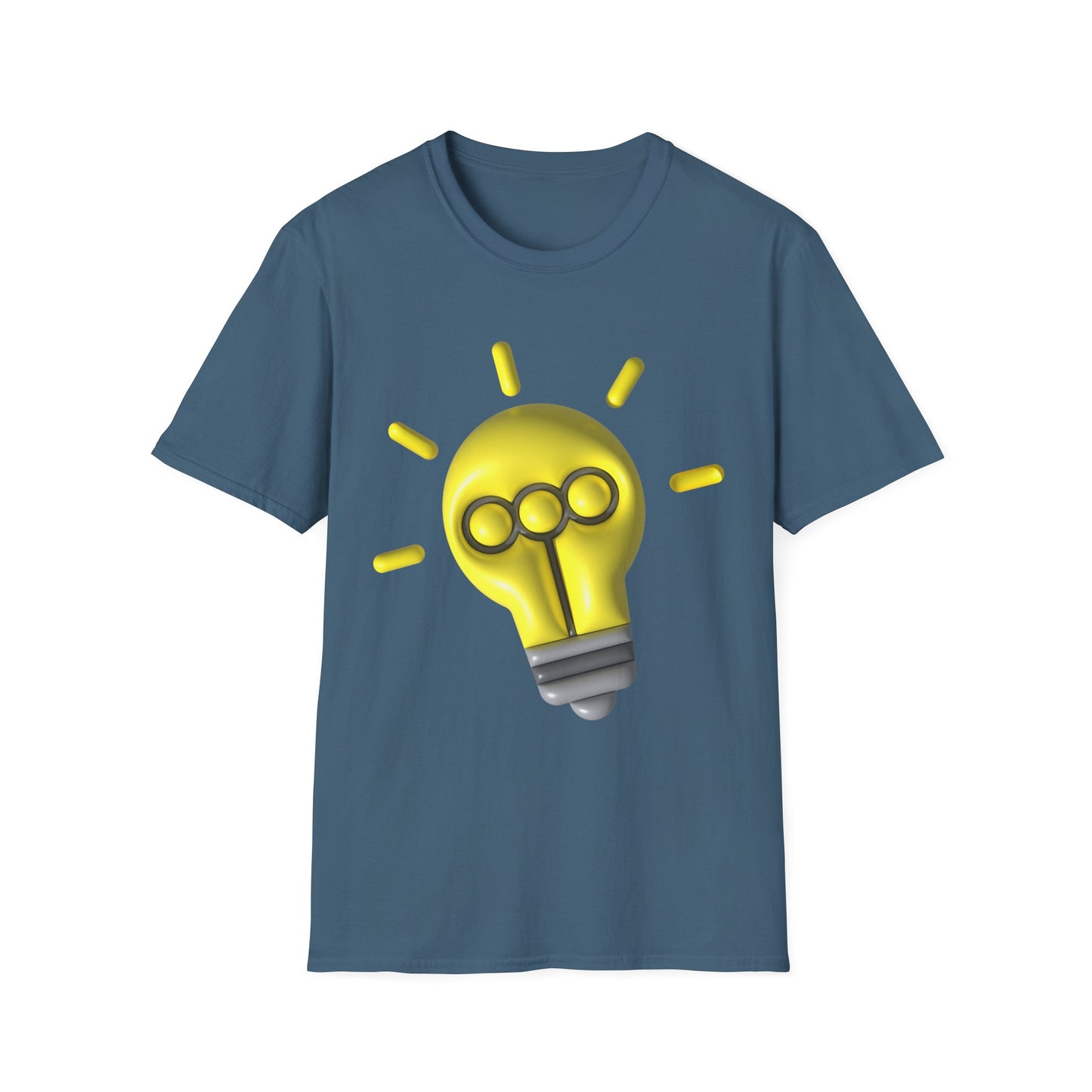 Light Bulb Unisex Softstyle T-Shirt