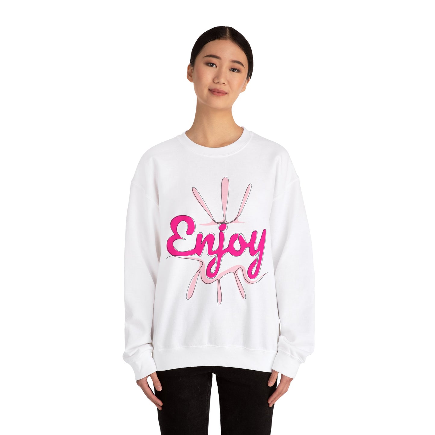 Enjoy Unisex Heavy Blend™ Crewneck Sweatshirt