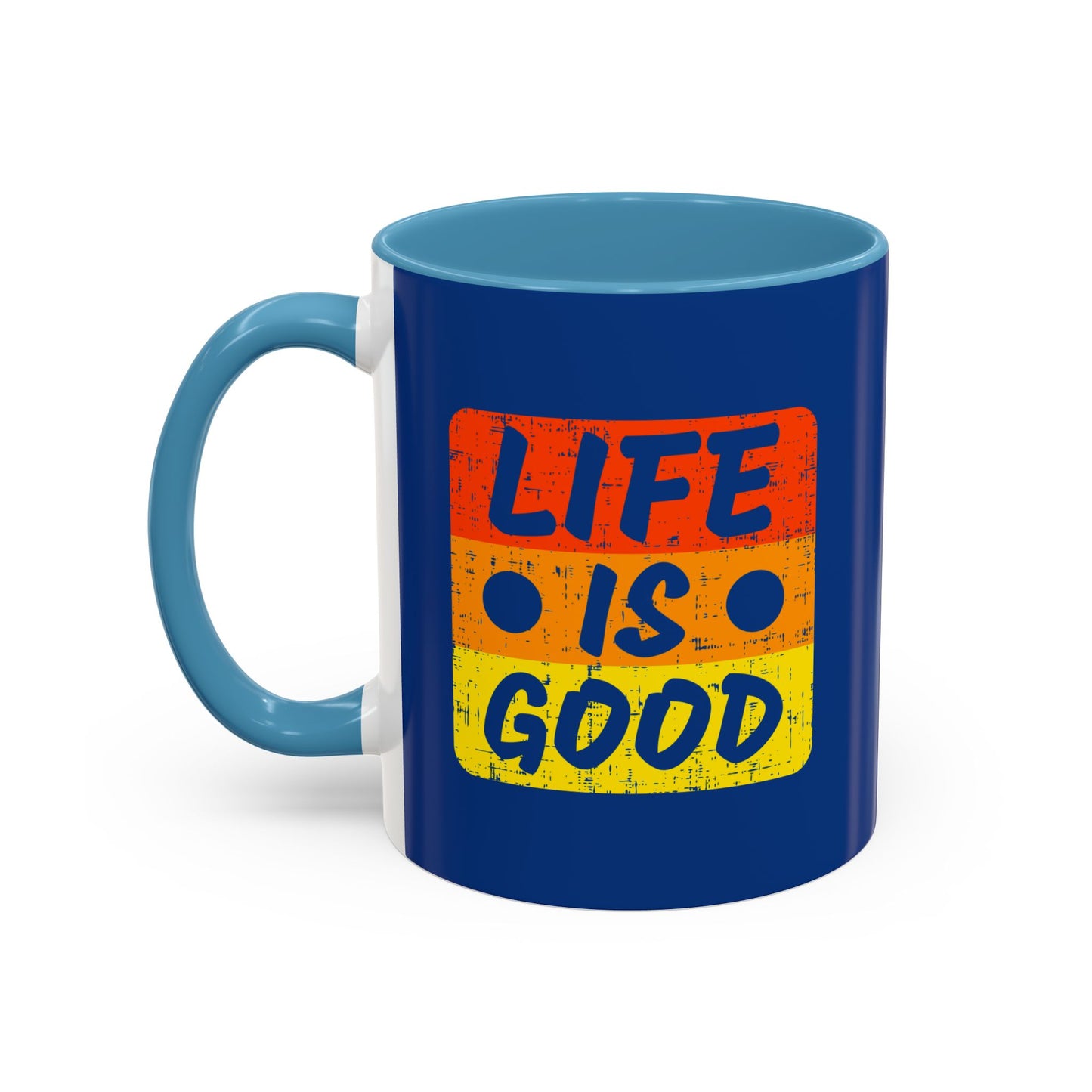 Life Is Good Accent Coffee Mug (11, 15oz)