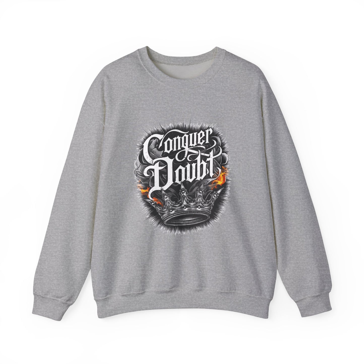 Conquer Doubt Unisex Heavy Blend™ Crewneck Sweatshirt