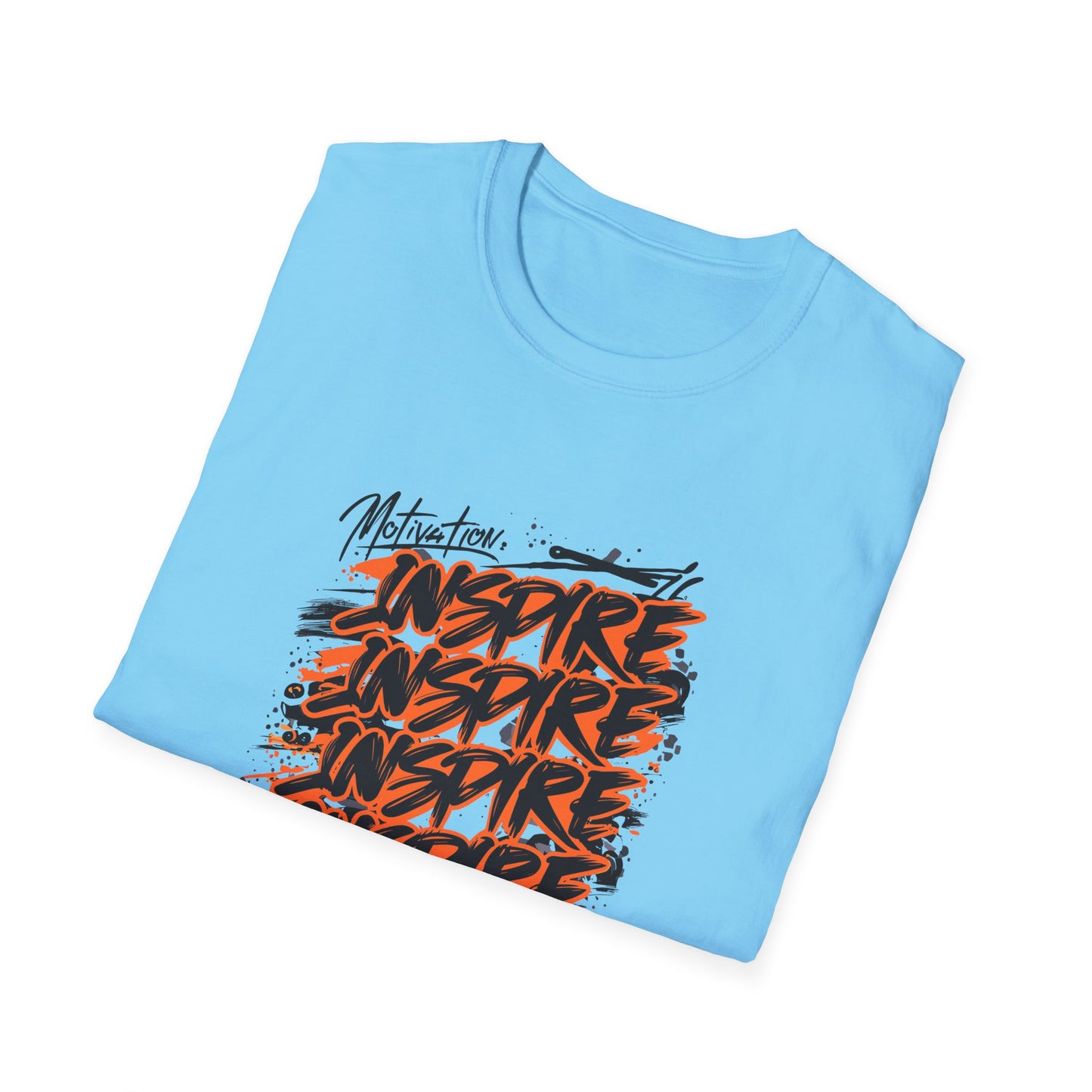 Motivation Inspire Motivation Unisex Softstyle T-Shirt