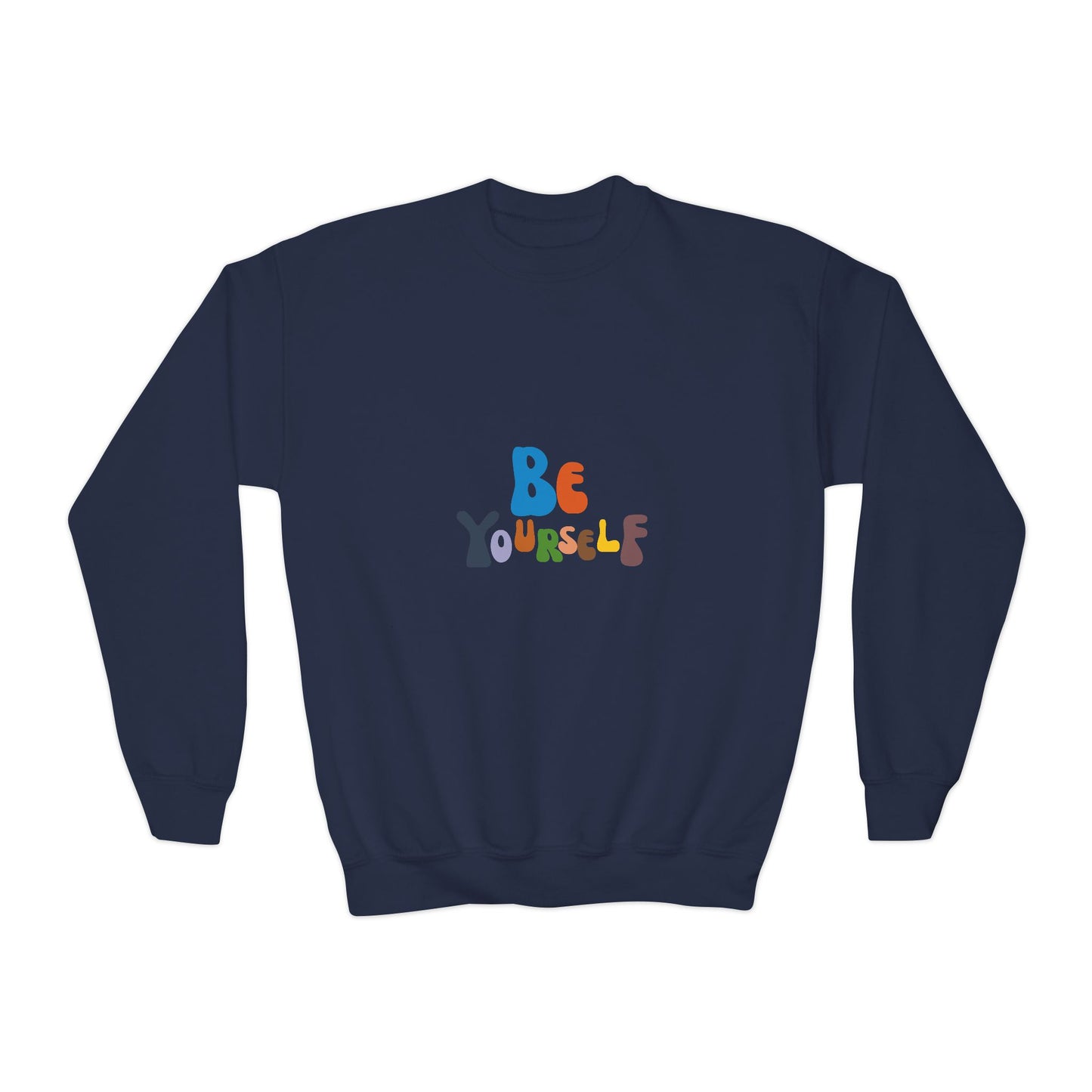 Be Yourself Youth Crewneck Sweatshirt