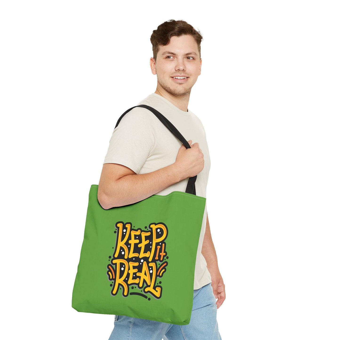 Keep It Real Tote Bag (AOP)