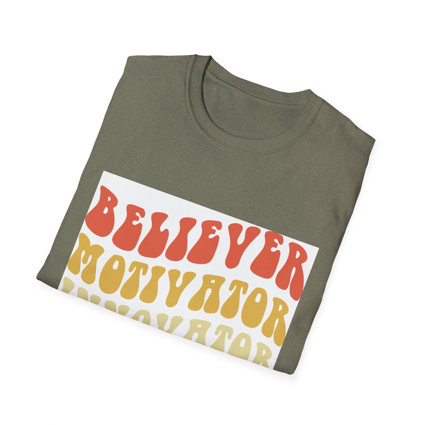 Believer Motivator Innovator Educator  Unisex Softstyle T-Shirt