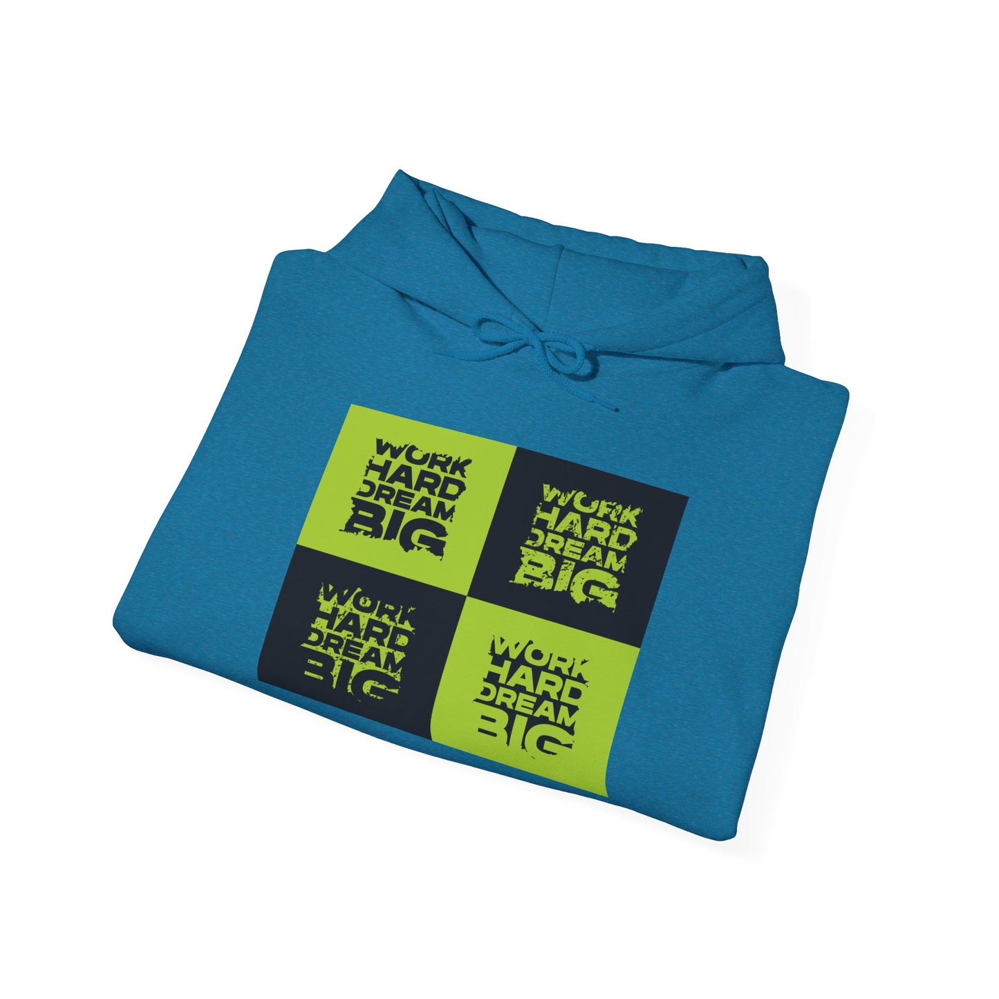 Work Hard Dream Big Unisex Heavy Blend™ Hooded Sweatshirt