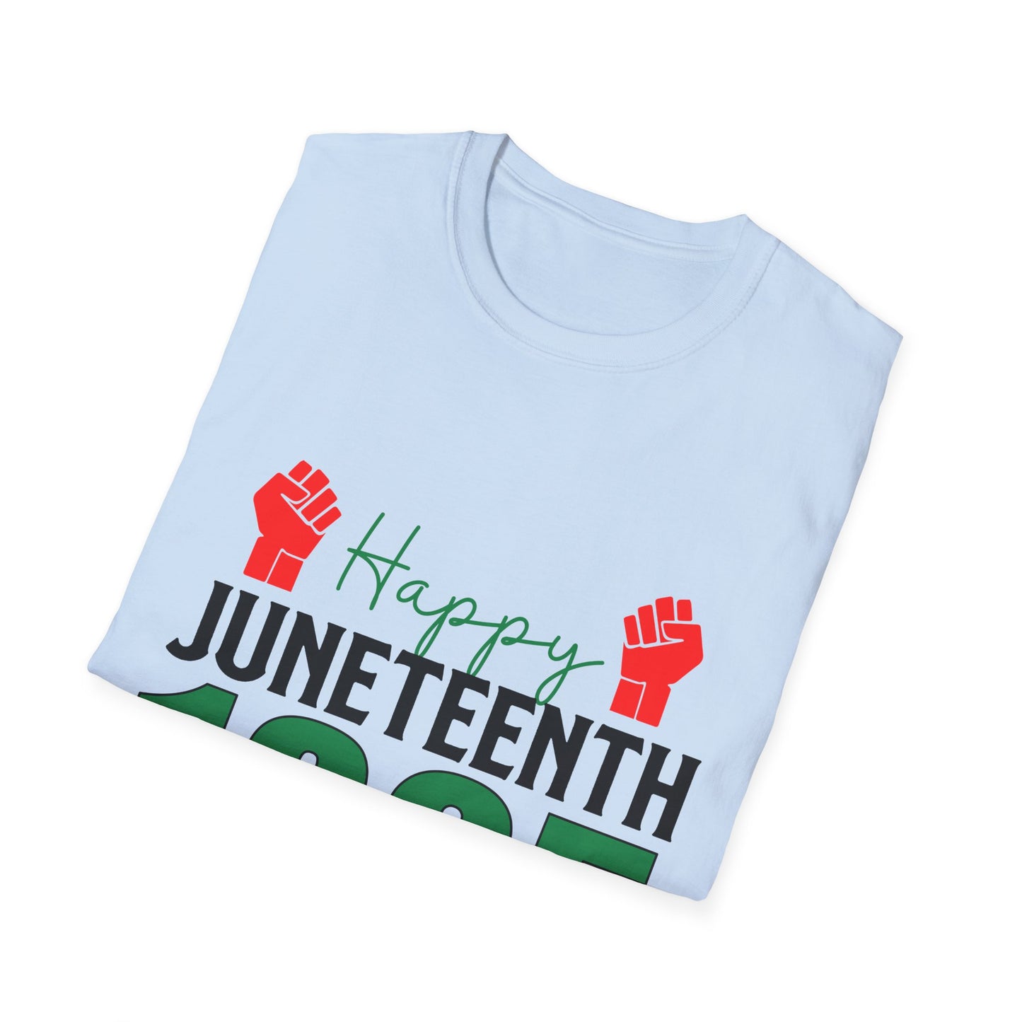 Happy Juneteenth 1865 Unisex Softstyle T-Shirt