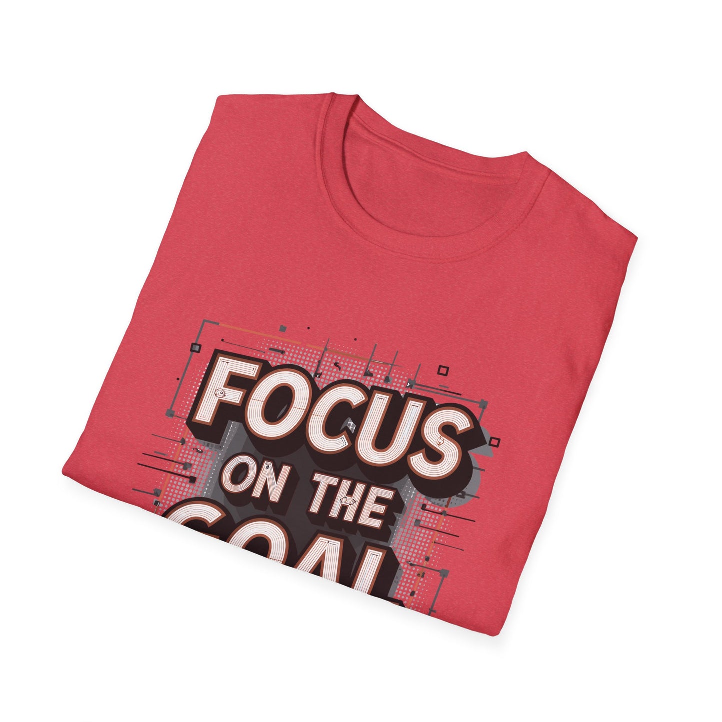 Focus On The Goal Unisex Softstyle T-Shirt