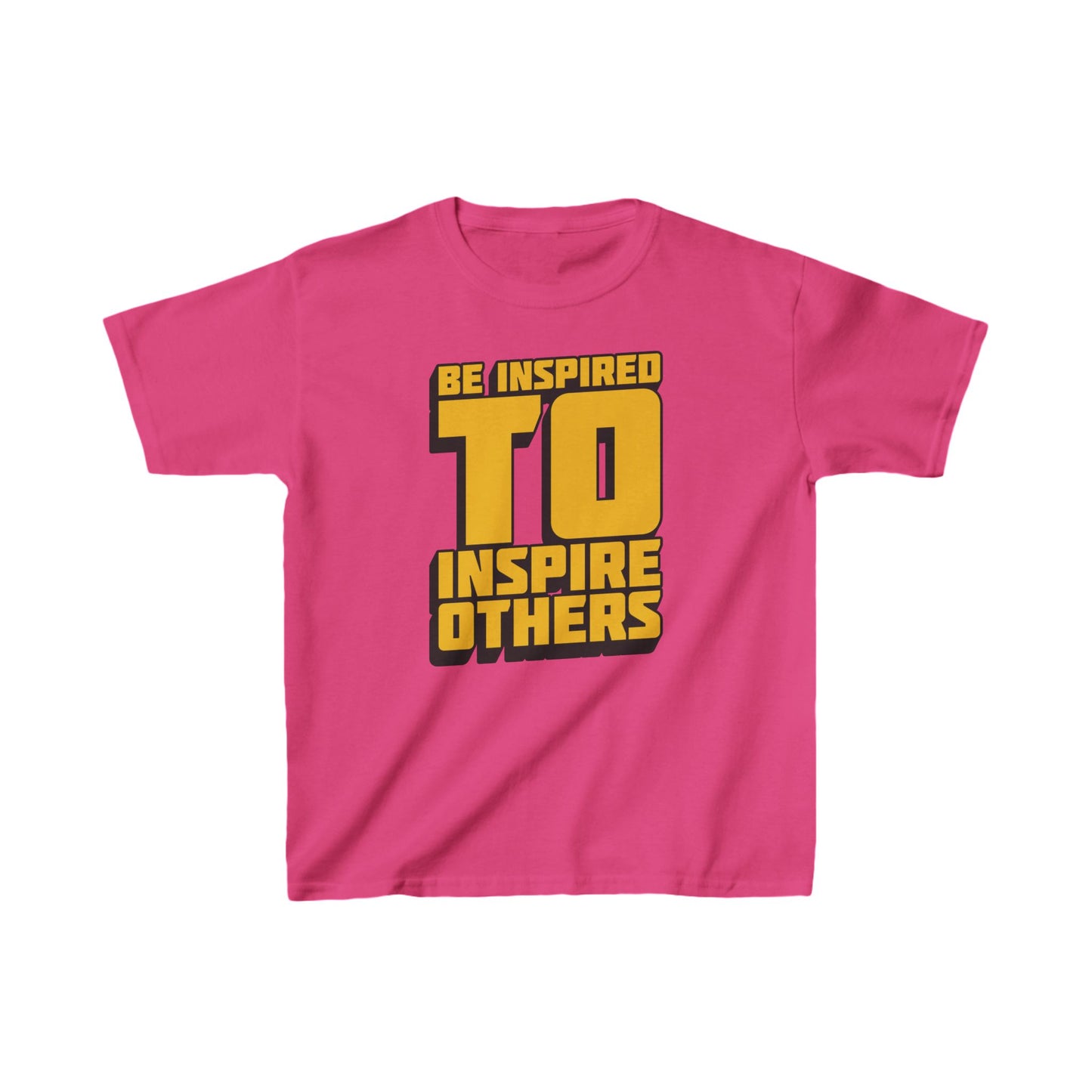 Be Inspired To Inspire Others Kids Heavy Cotton™ Tee