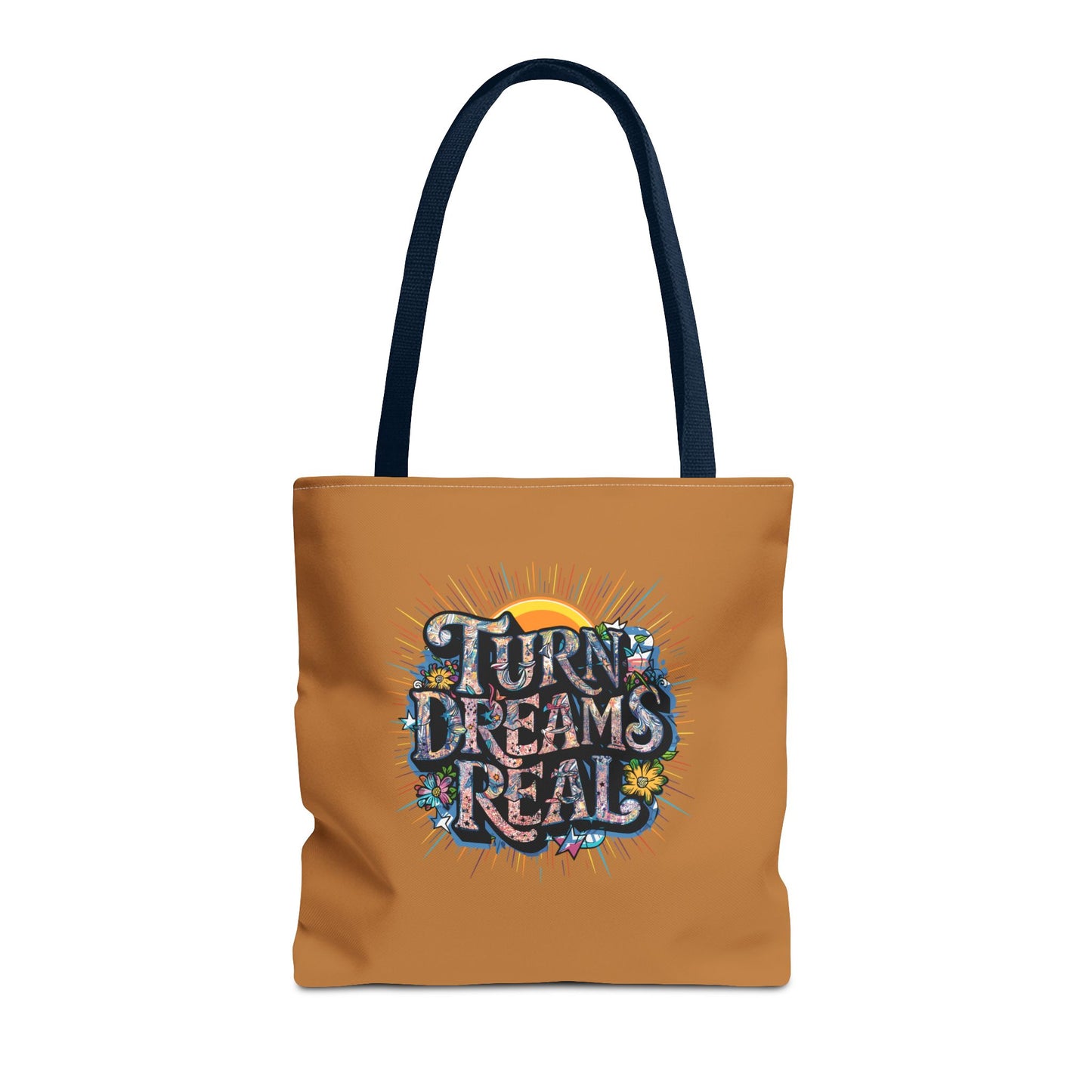 Turns Dreams Real Tote Bag (AOP)