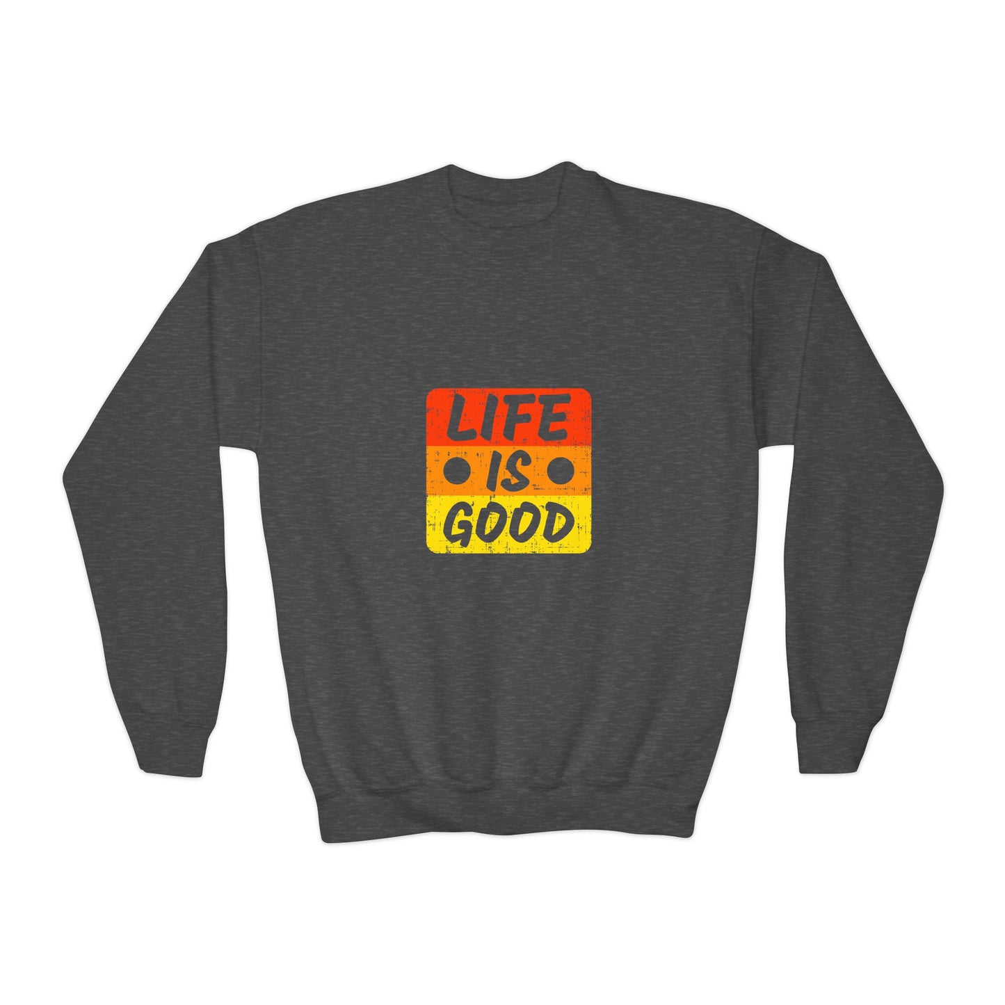 Life Is Good Youth Crewneck Sweatshirt