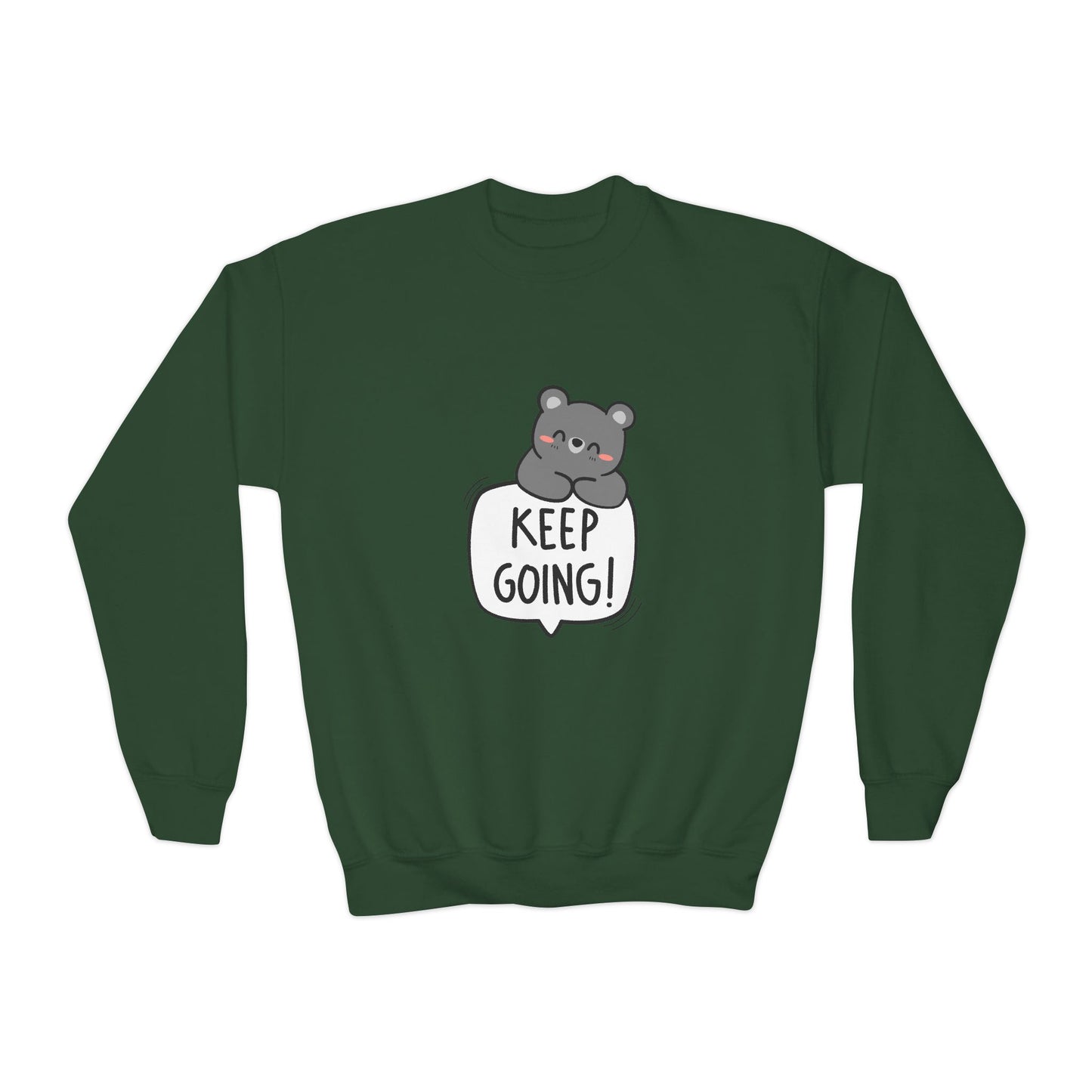 Keep Going Youth Crewneck Sweatshirt