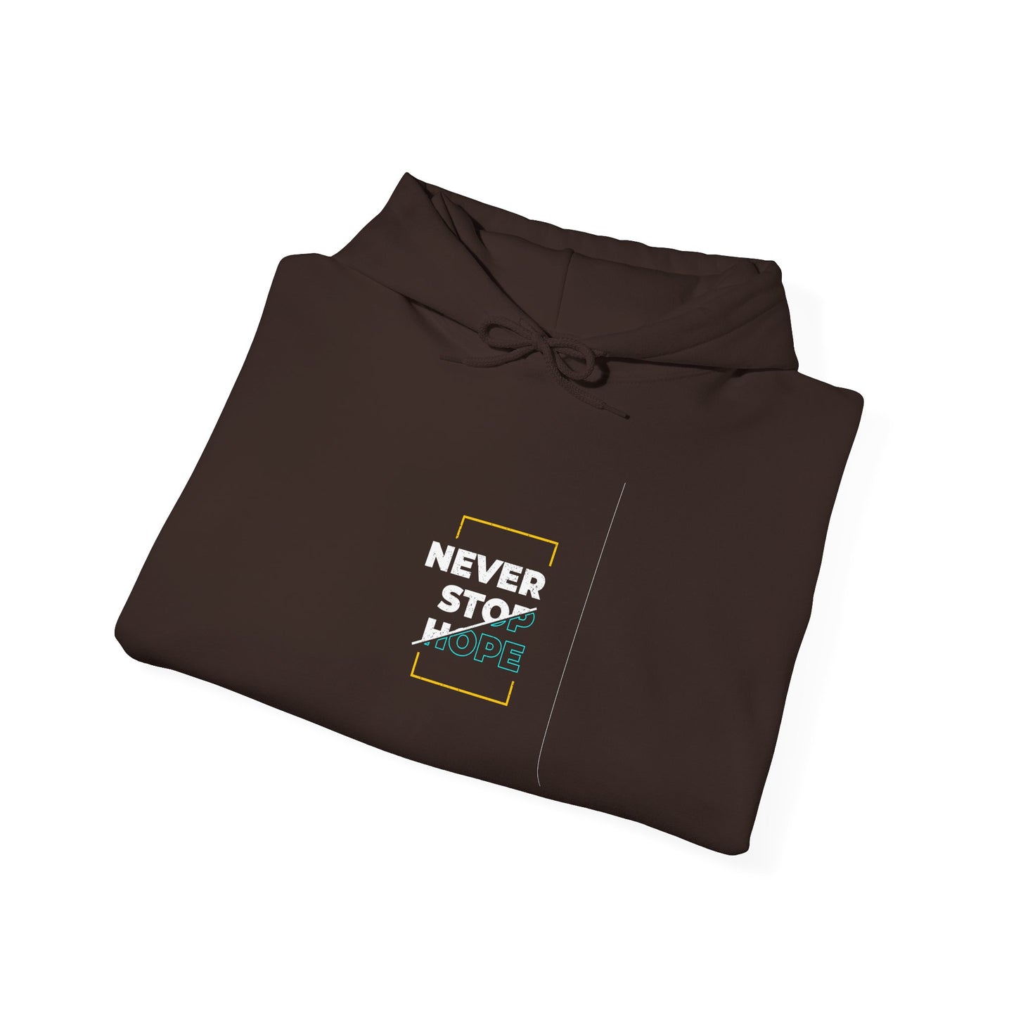 Never Stop Hope Unisex Heavy Blend™ Hooded Sweatshirt