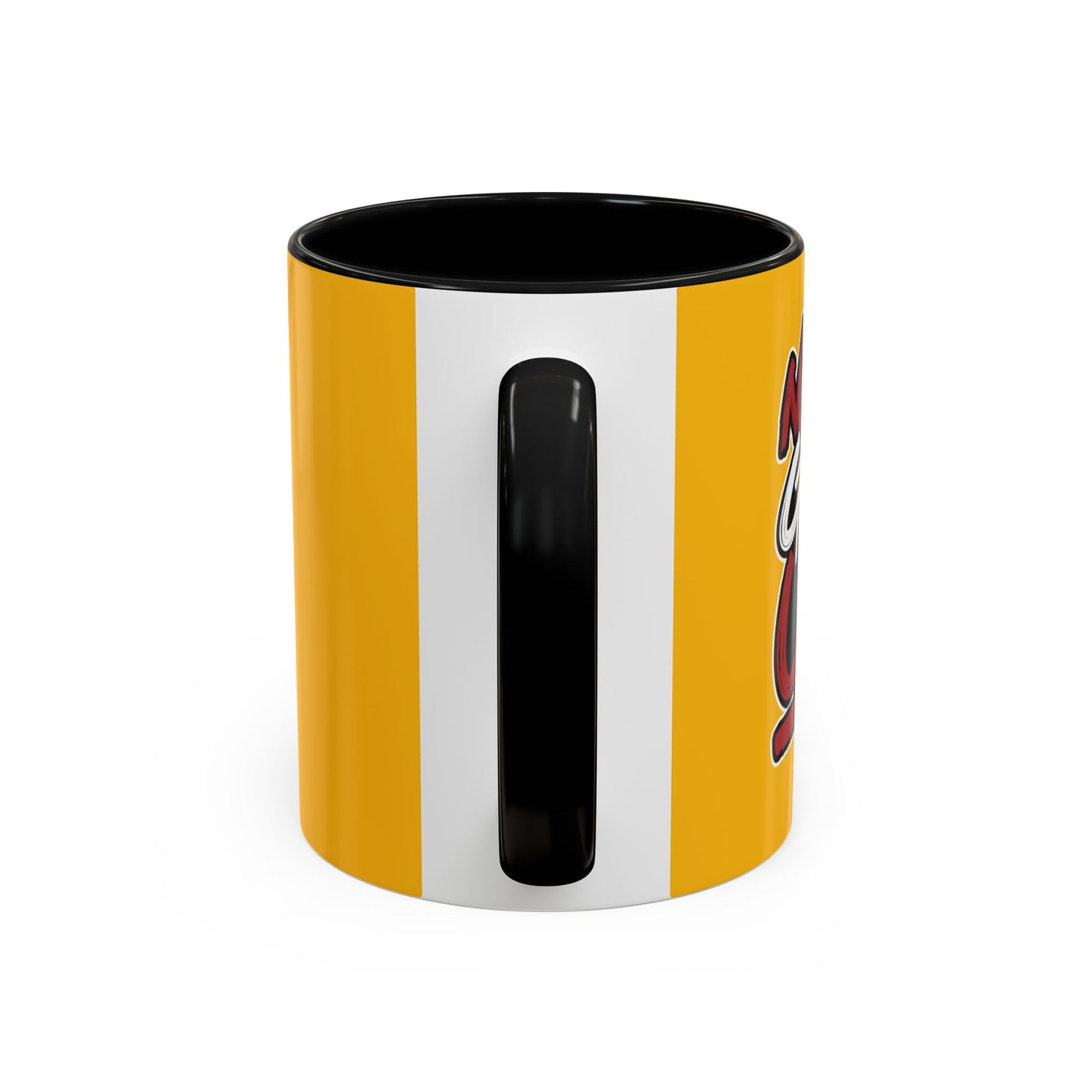 Never Give Up Accent Coffee Mug (11, 15oz)