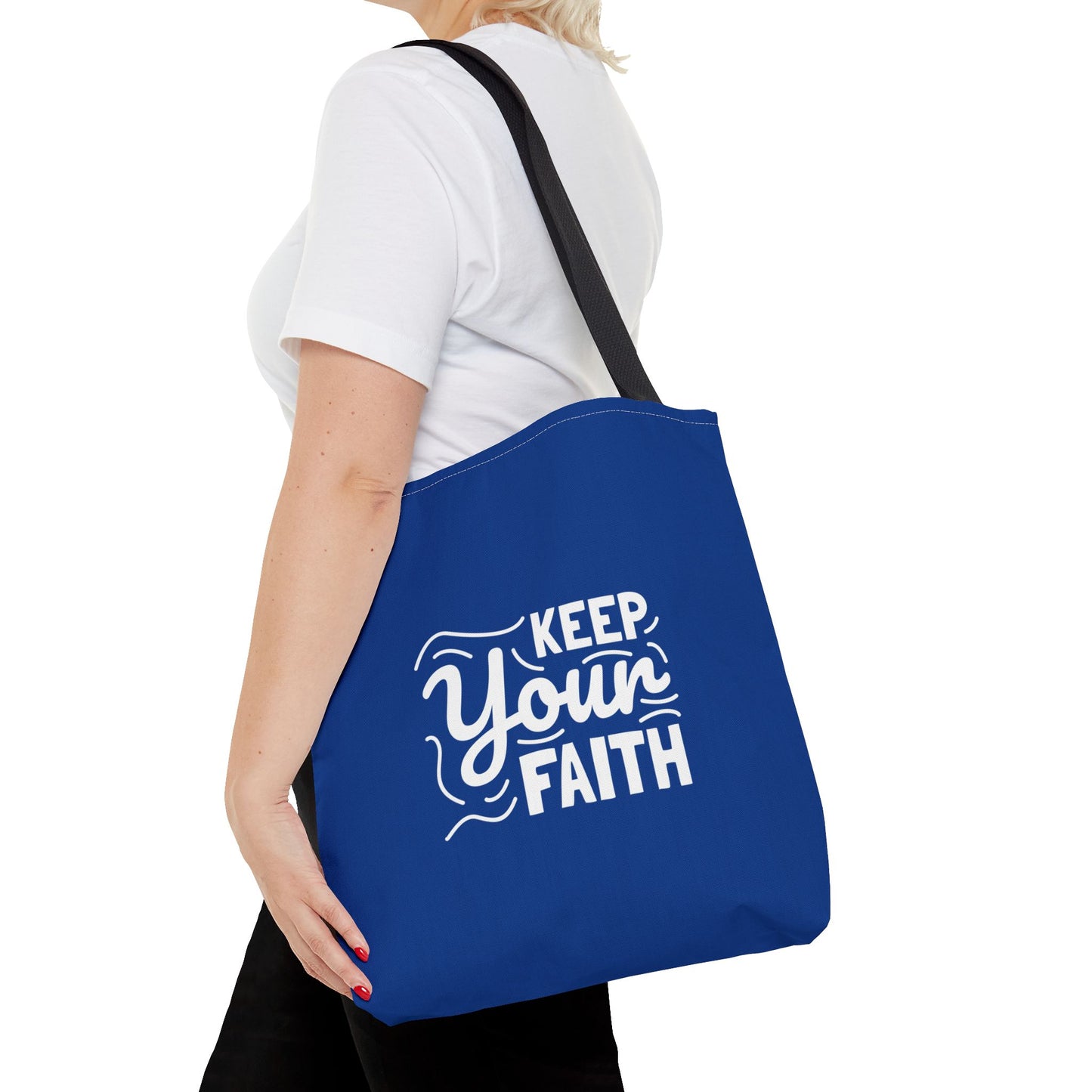 Keep Your Faith Tote Bag (AOP)